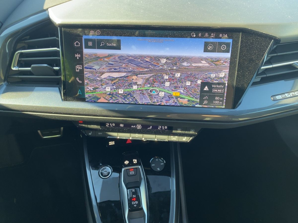 Fahrzeug autohaus mense Fahrzeugabbildung Audi Q4 Sportback e-tron 40 S line Matrix Pano AHK