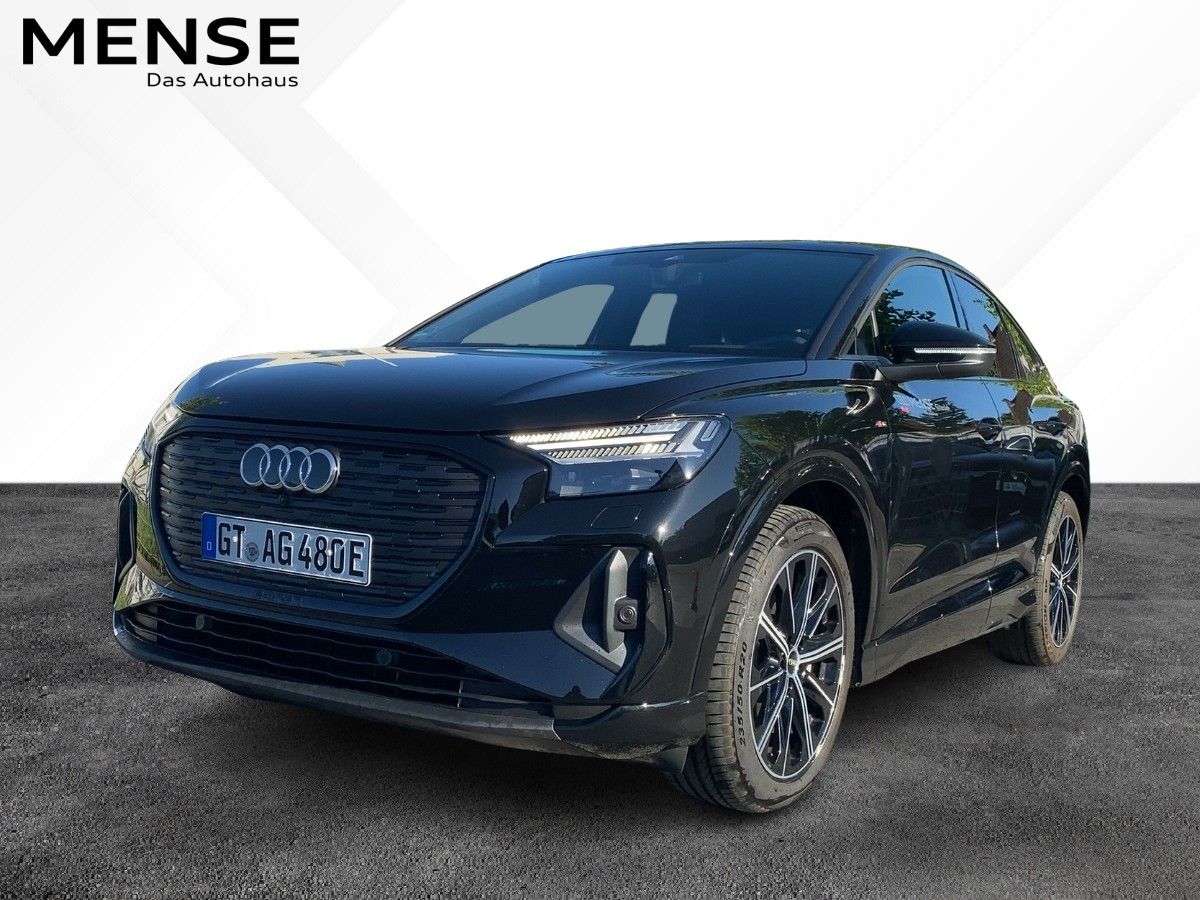Fahrzeug autohaus mense Fahrzeugabbildung Audi Q4 Sportback e-tron 40 S line Matrix Pano AHK