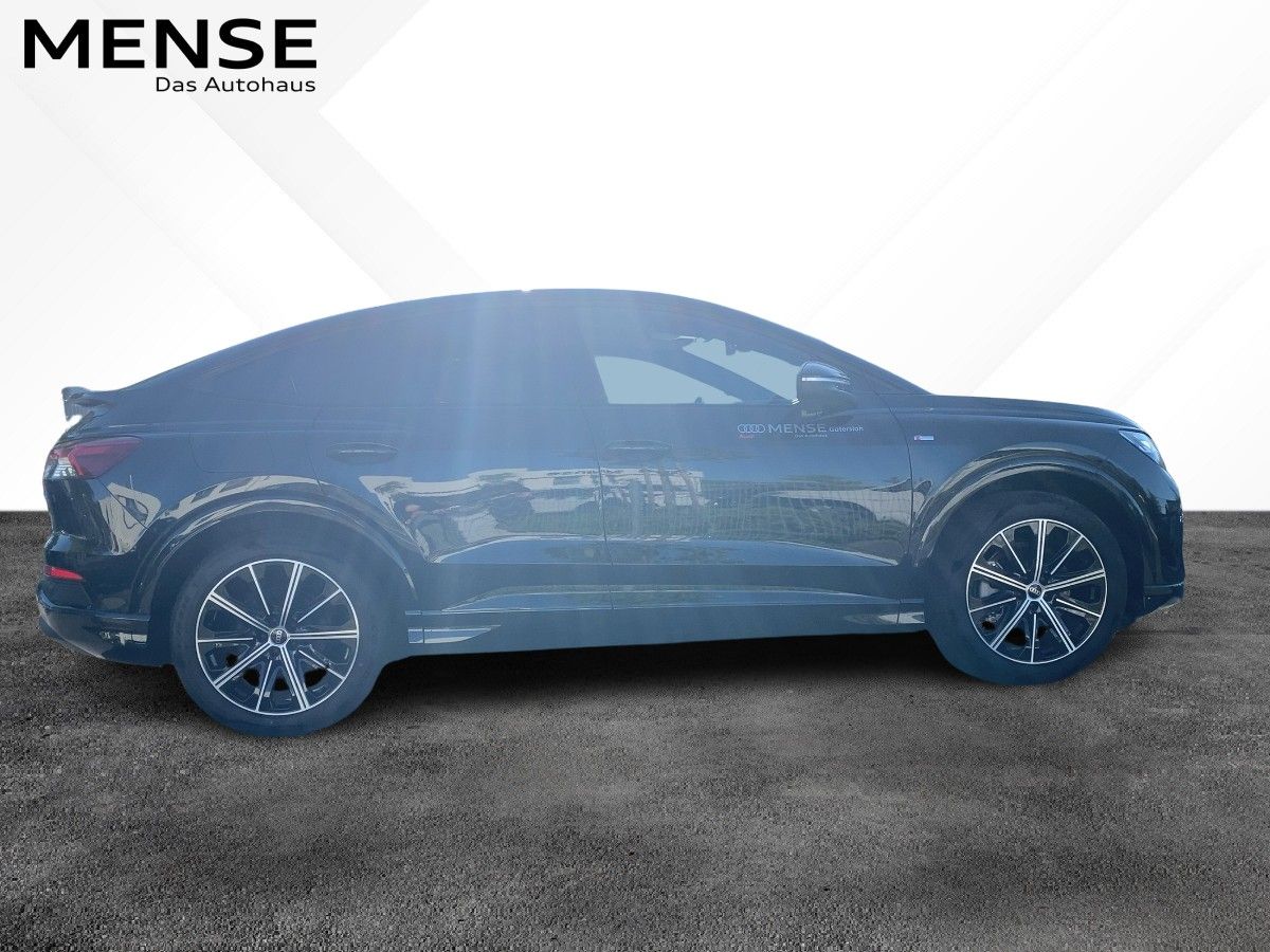Fahrzeug autohaus mense Fahrzeugabbildung Audi Q4 Sportback e-tron 40 S line Matrix Pano AHK