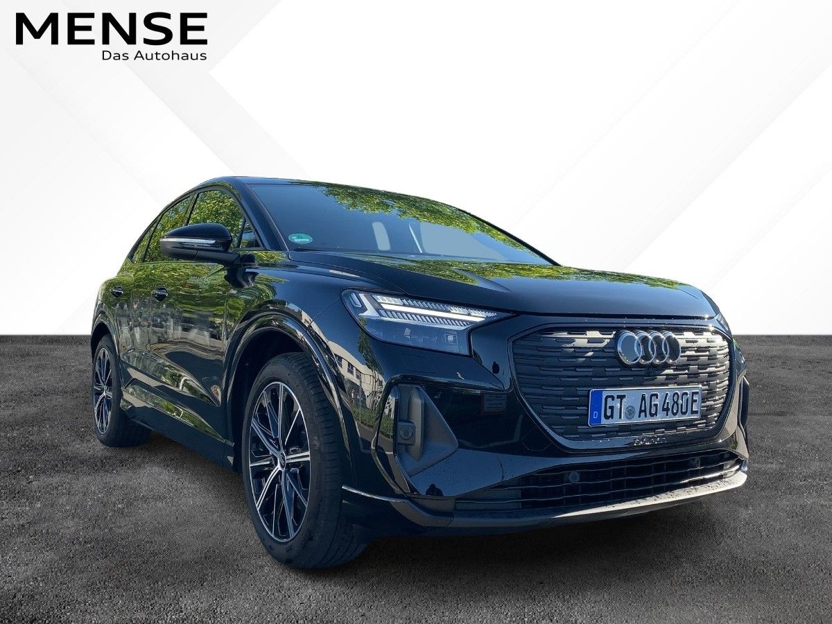 Fahrzeug autohaus mense Fahrzeugabbildung Audi Q4 Sportback e-tron 40 S line Matrix Pano AHK