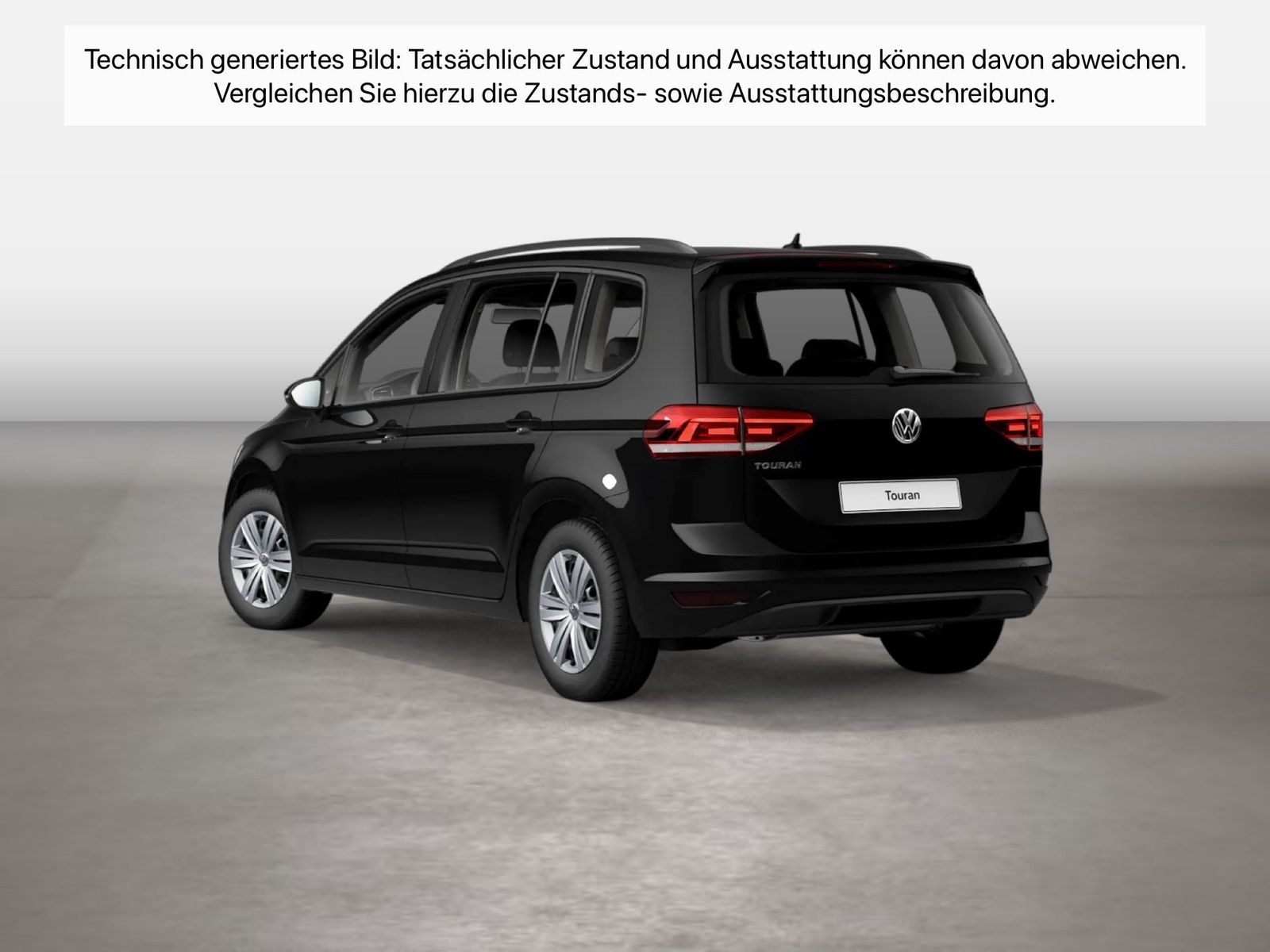 Fahrzeugabbildung Volkswagen Touran 1.5 TSI Trendline PDC SHZG WinterPaket - mit KI generiert/bearbeitet