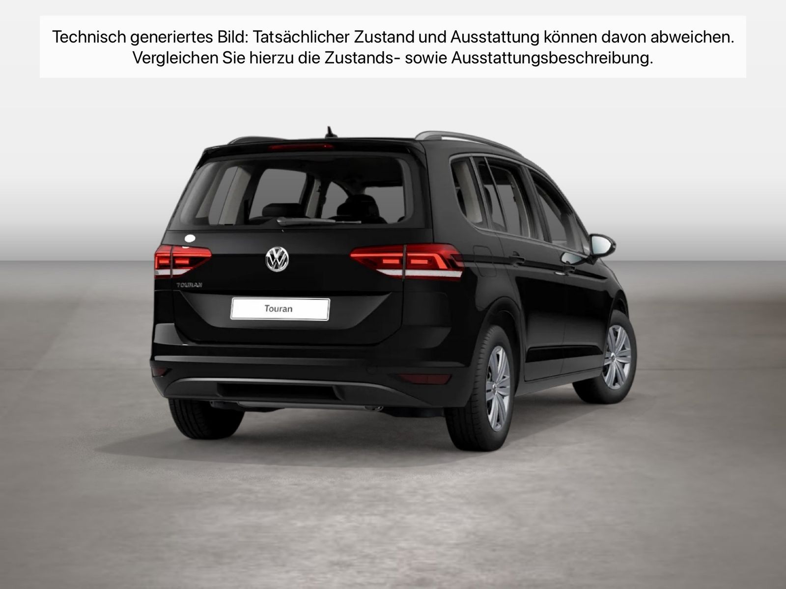 Fahrzeugabbildung Volkswagen Touran 1.5 TSI Trendline PDC SHZG WinterPaket - mit KI generiert/bearbeitet