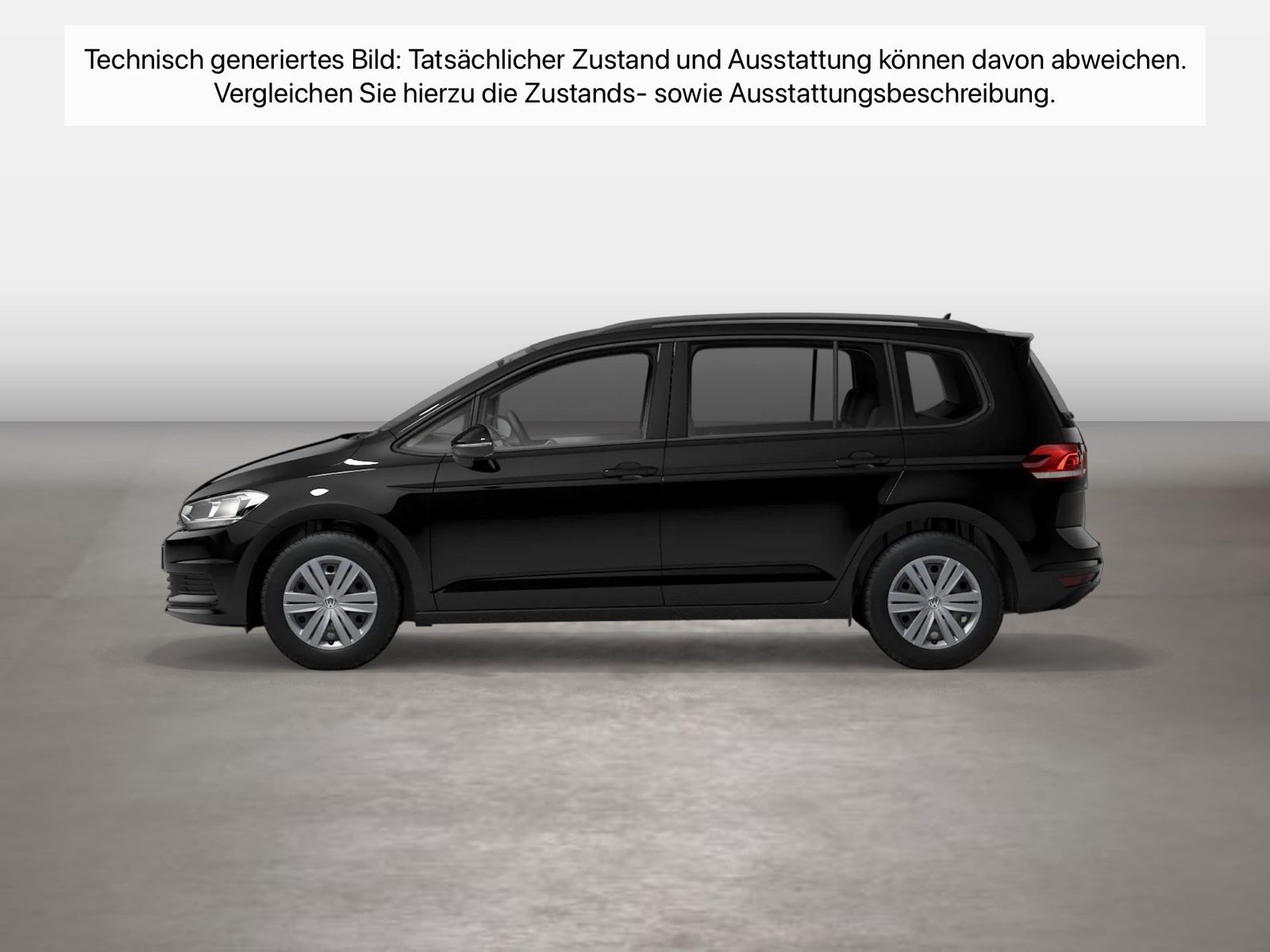Fahrzeugabbildung Volkswagen Touran 1.5 TSI Trendline PDC SHZG WinterPaket - mit KI generiert/bearbeitet