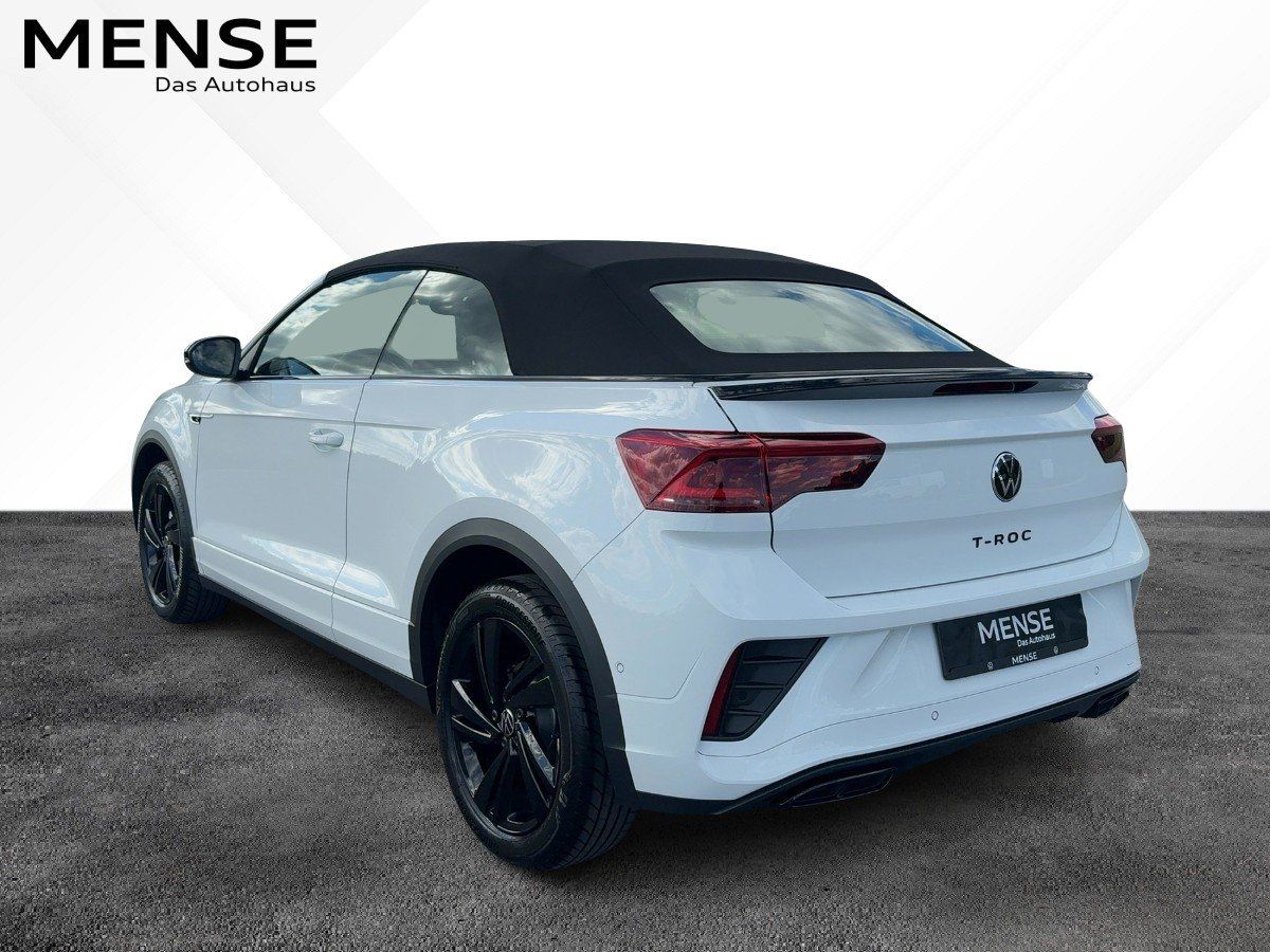 Fahrzeug autohaus mense Fahrzeugabbildung Volkswagen T-Roc Cabriolet R-Line 1.5 l TSI OPF DSG Matrix, - mit KI generiert/bearbeitet