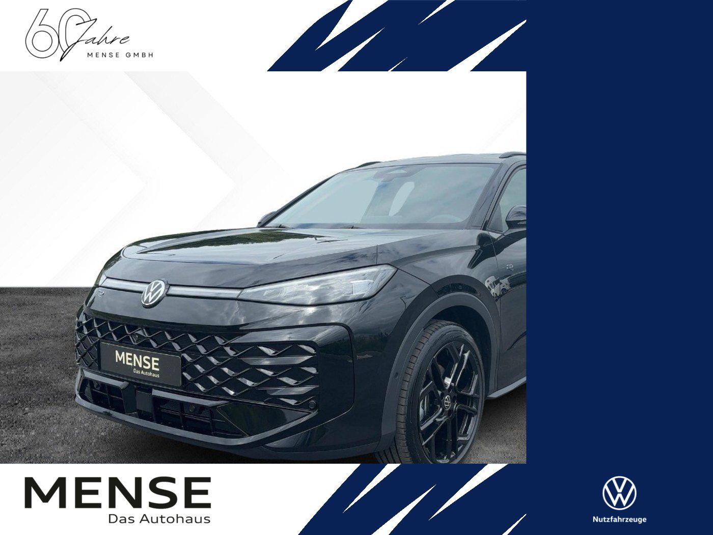 Fahrzeugabbildung Volkswagen T-Roc R-Line 1.5 l eTSI OPF DSG AHK Nav HUD Blac - mit KI generiert/bearbeitet