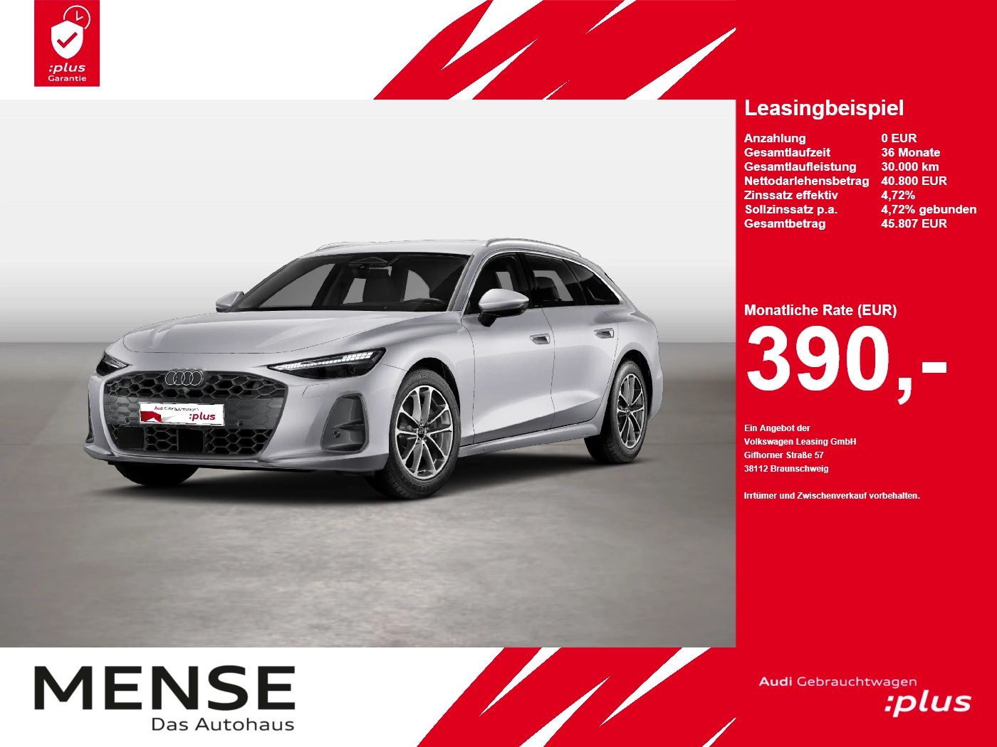 Fahrzeugabbildung Audi A6 Avant TFSI 150 kW S tronic AHK ACC LED Navi - mit KI generiert/bearbeitet