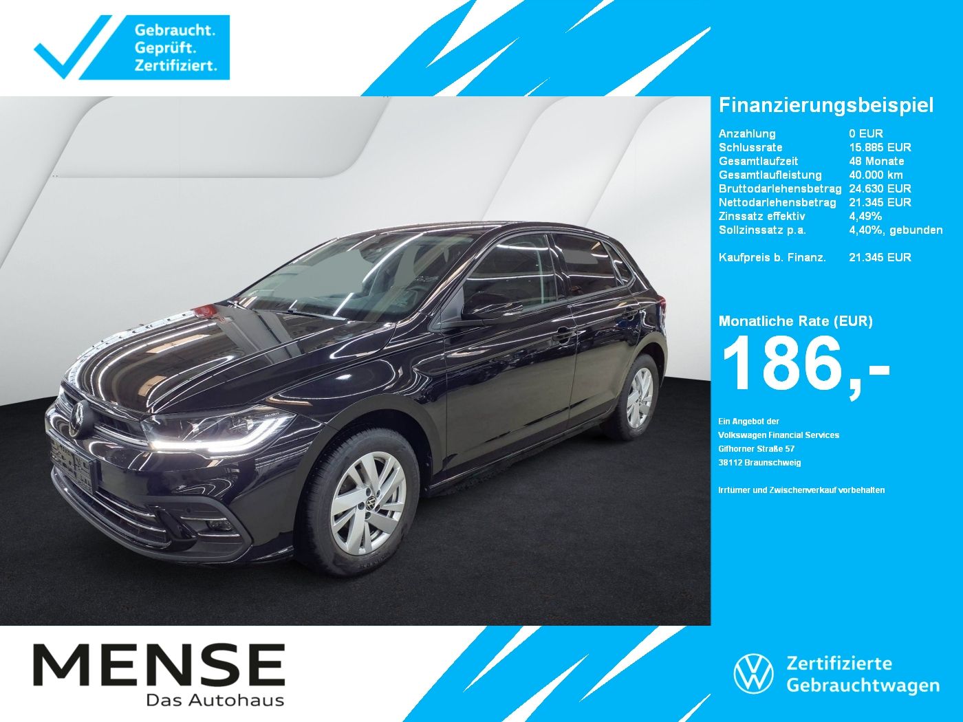 Volkswagen Polo 1.0 TSI Style DSG IQ.Light|Matrix|CarPlay