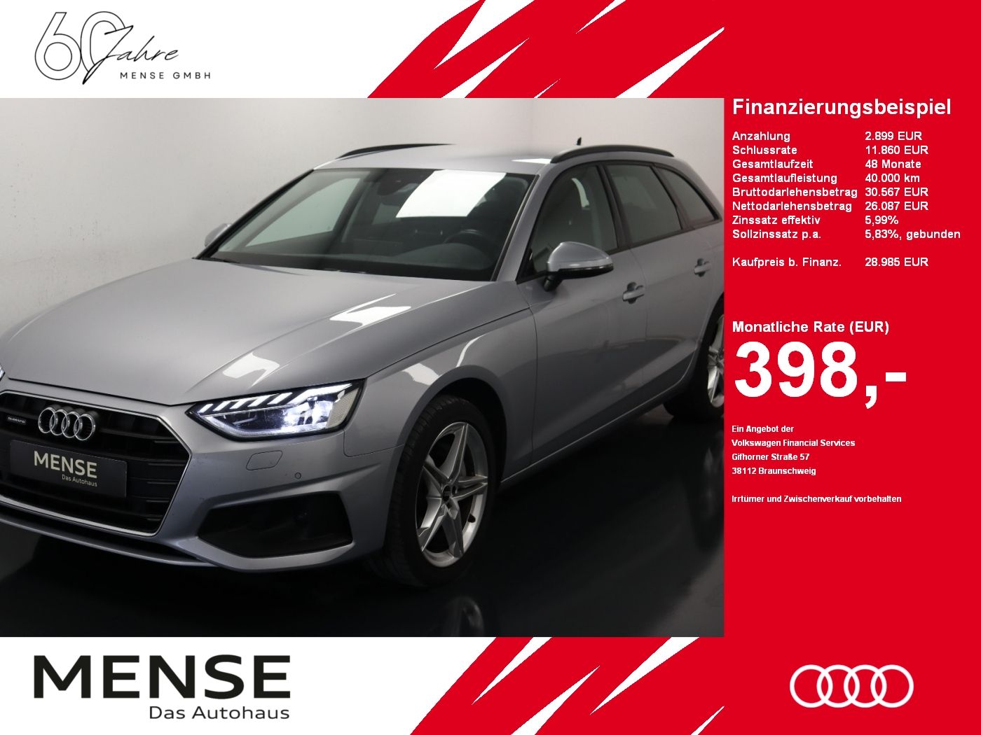 Audi A4 Avant 40 TDI Quattro S-tronic Matrix|CarPlay