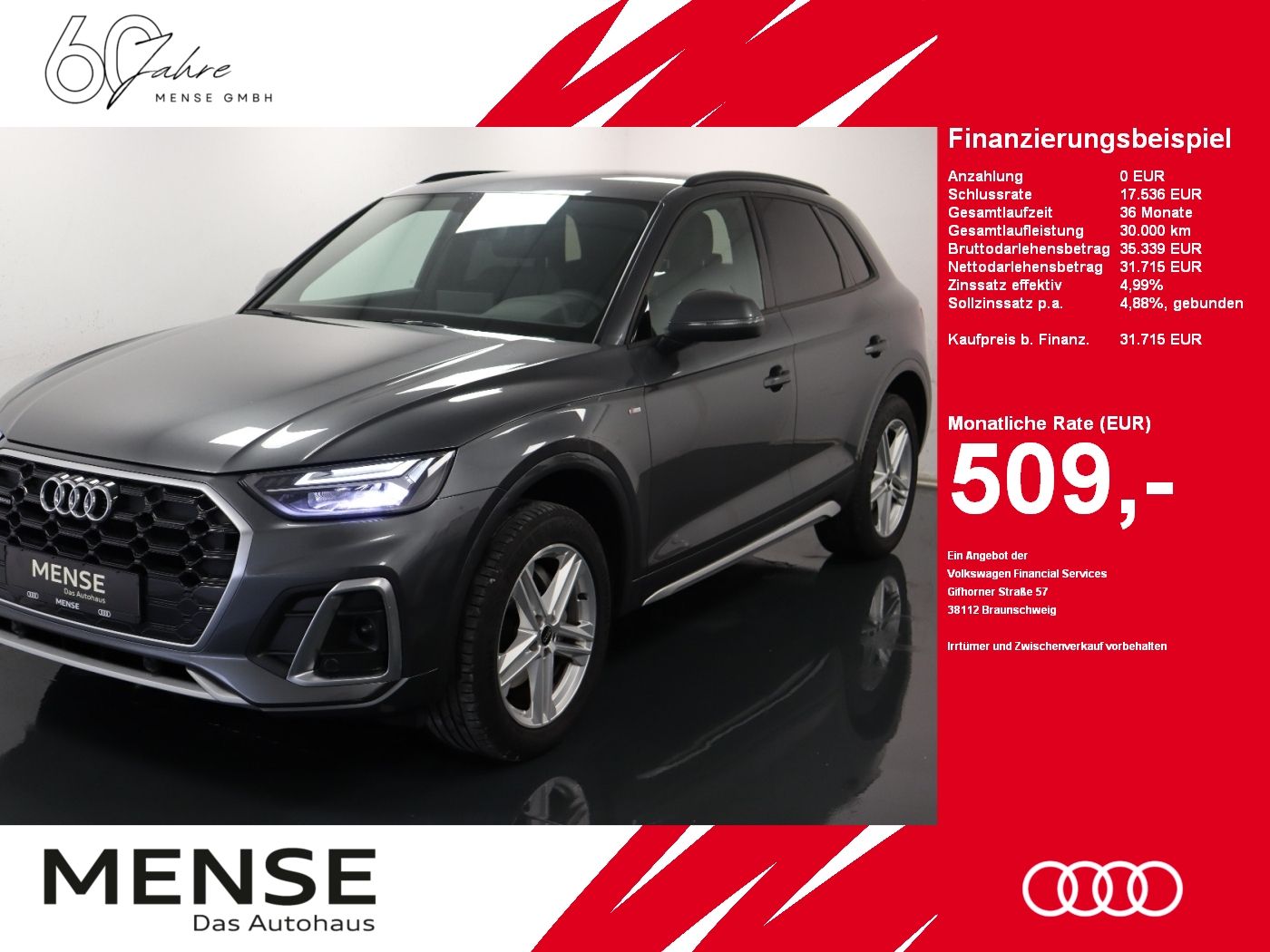 Audi Q5 40 TDI quattro S tronic S line AHK|ACC|LED|LM