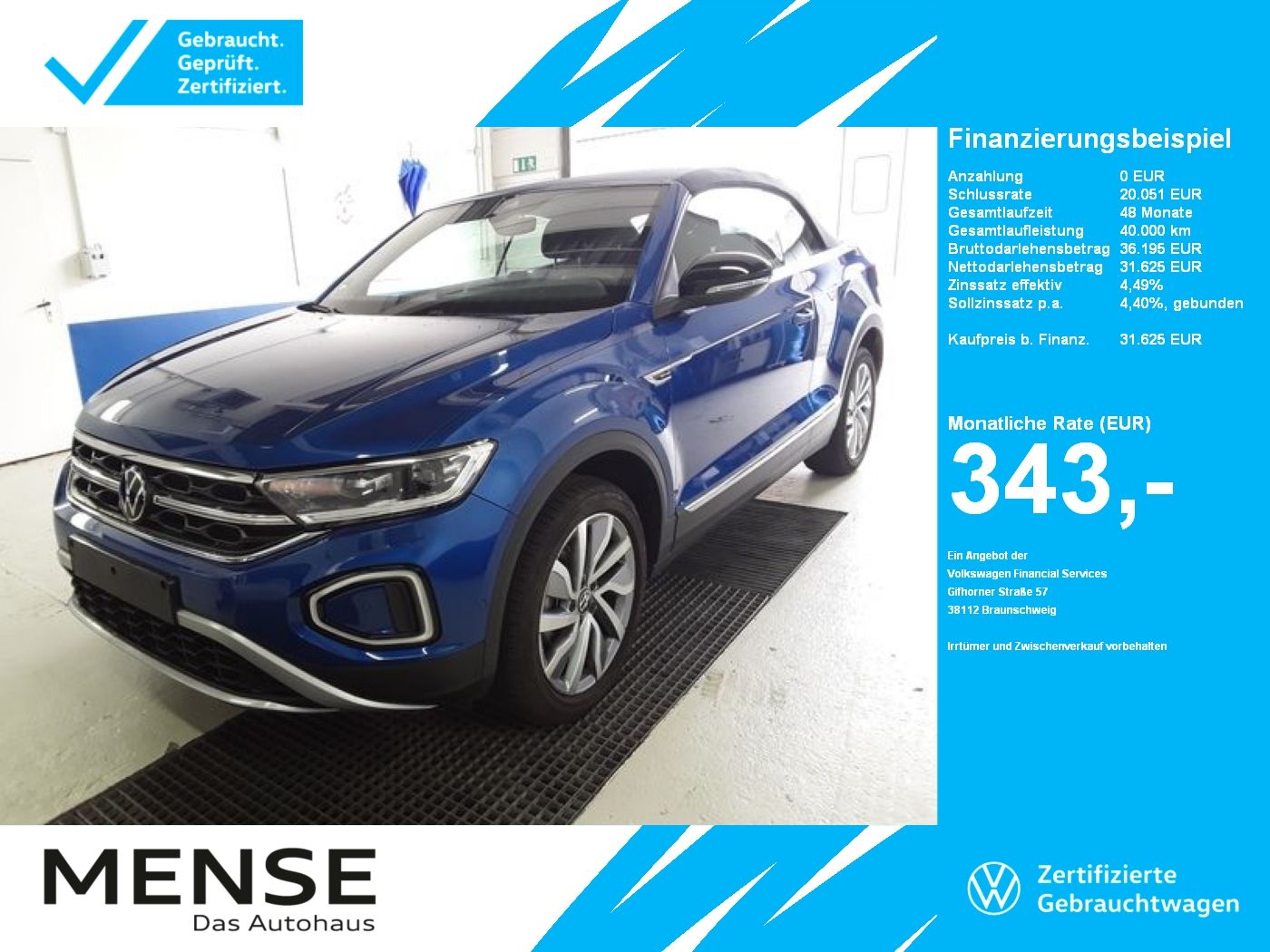 Volkswagen T-Roc Cabriolet 1.5TSI DSG Style IQ.Light|Matrix