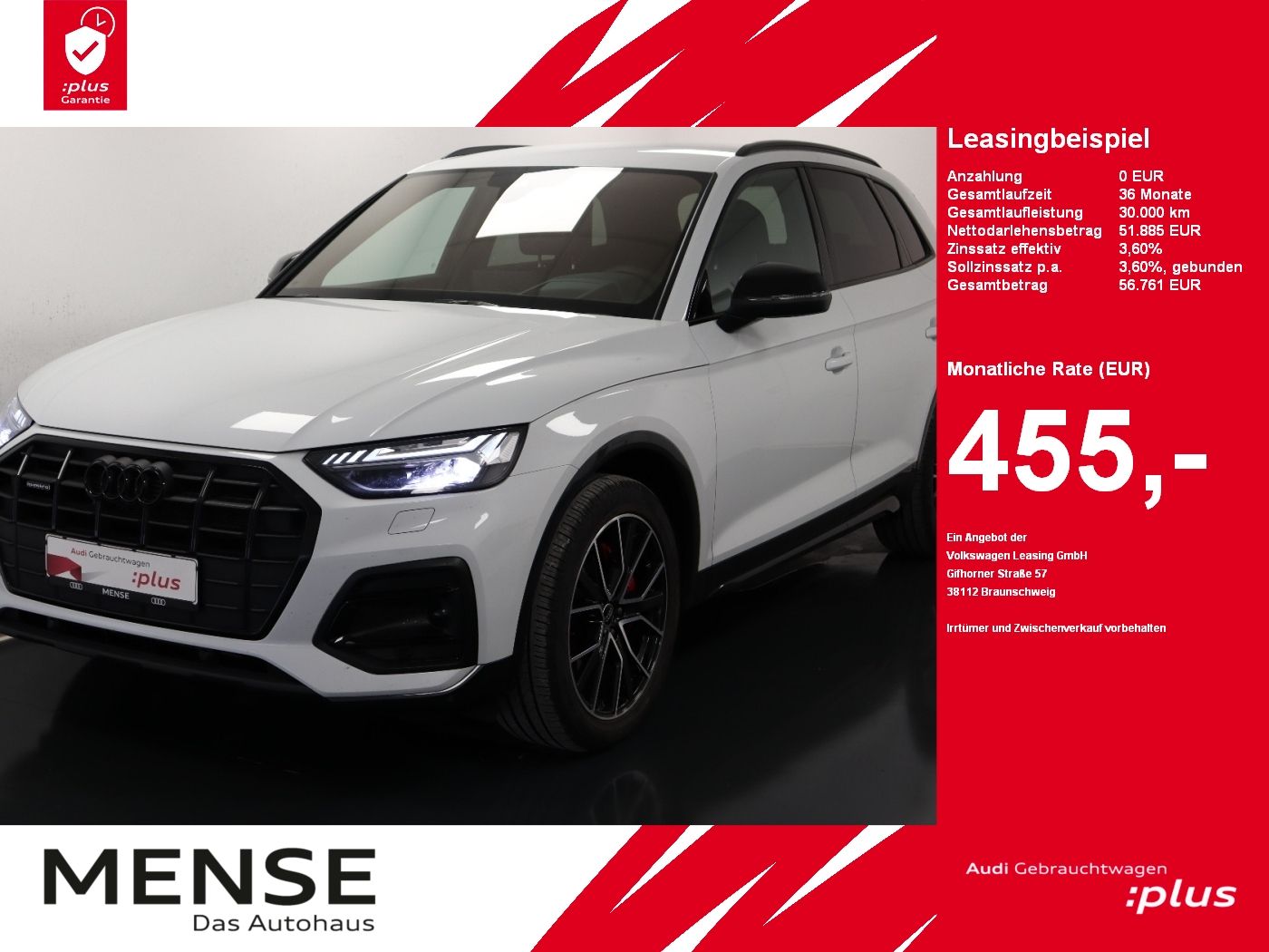 Audi Q5 50 TFSI e quattro S tronic advanced Matrix|LM