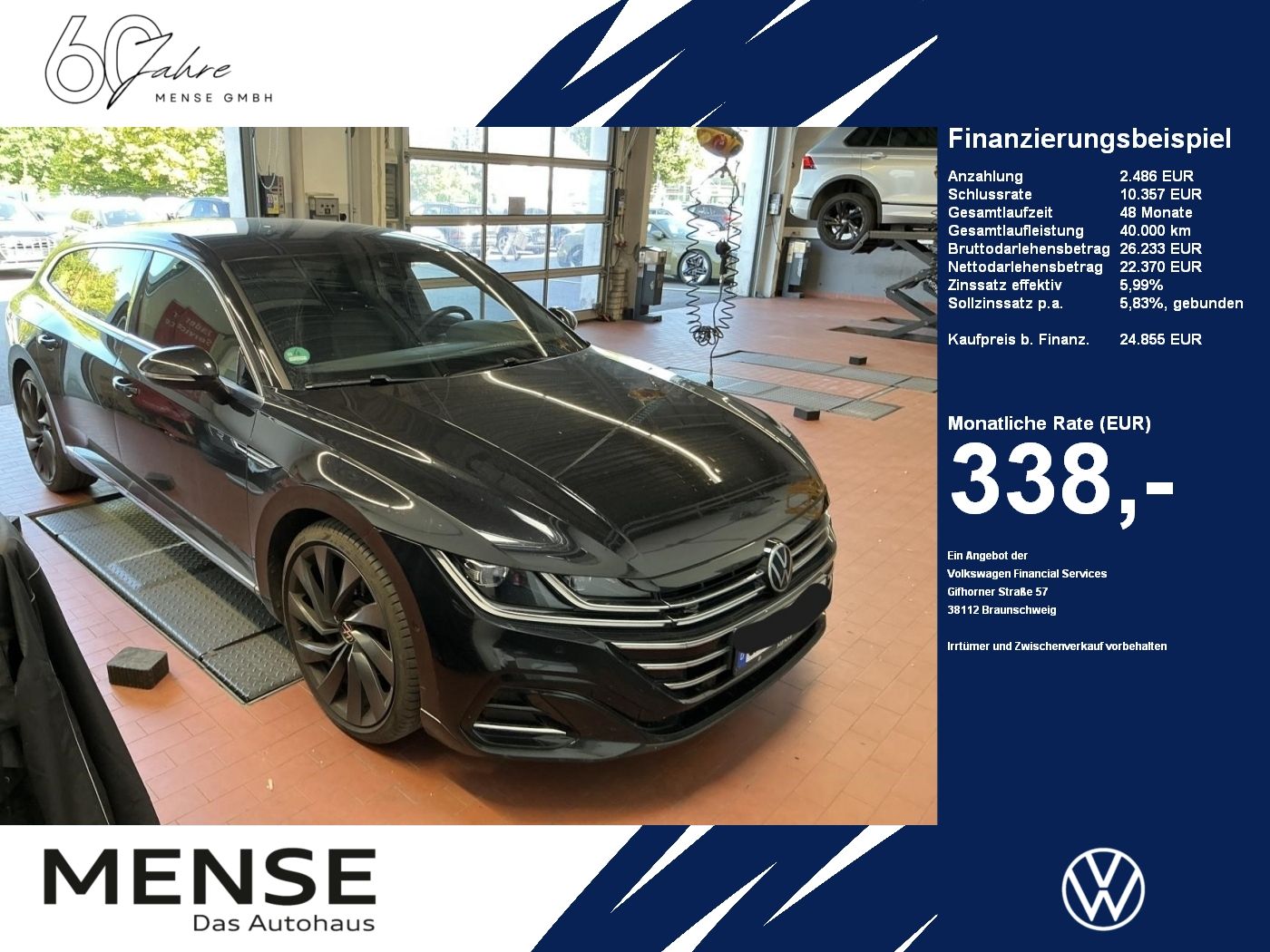 Volkswagen Arteon Shootingbrake 2.0TDI DSG R-Line IQ.Light