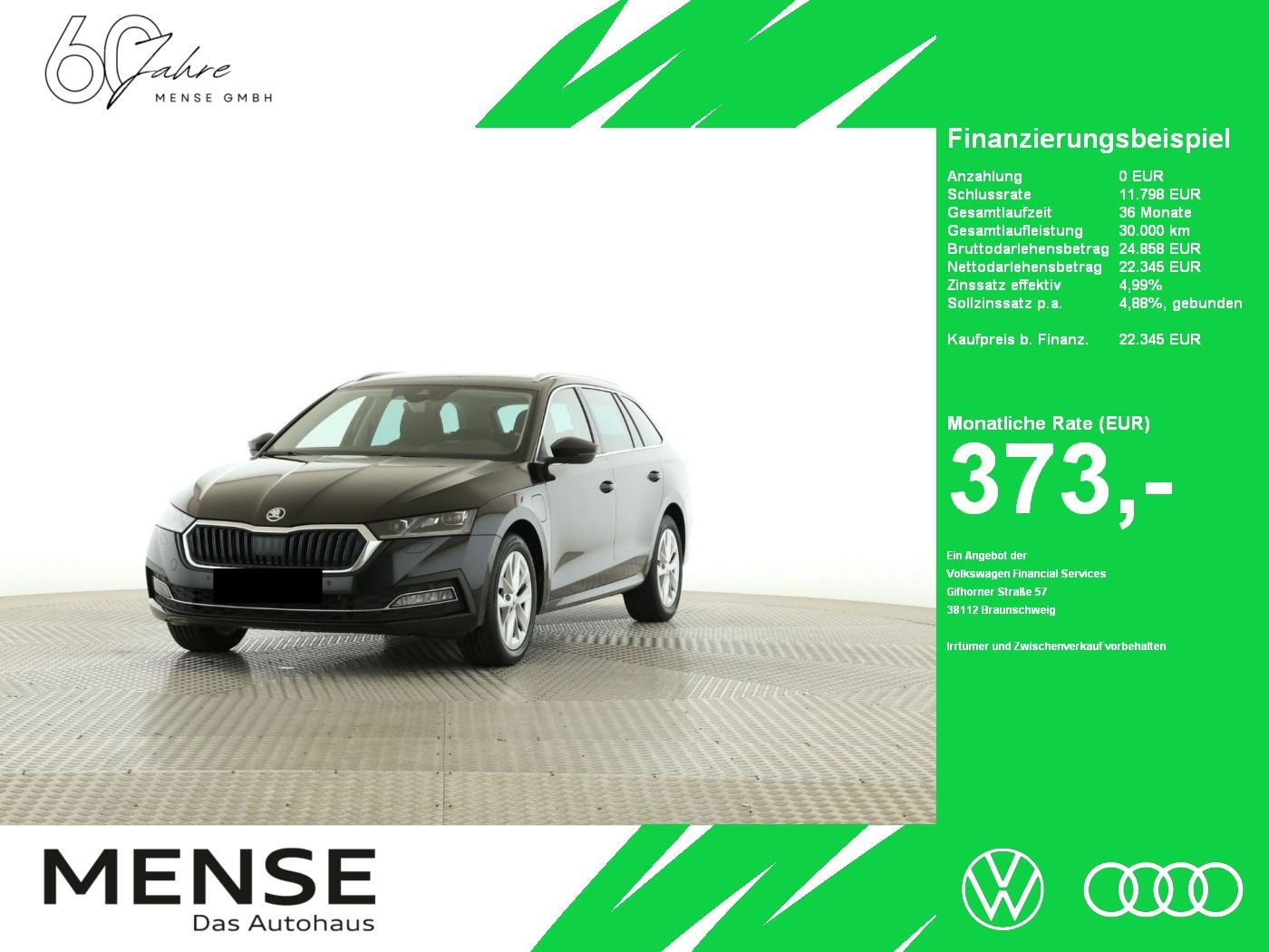 Fahrzeuge PKW autohaus mense SKODA Octavia Combi 1.4 TSI Style iV HUD|4xSHZG|ACC|LM