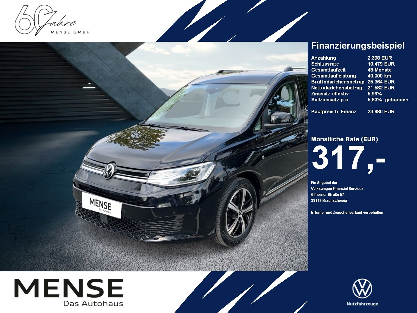 Volkswagen Caddy Style AUT