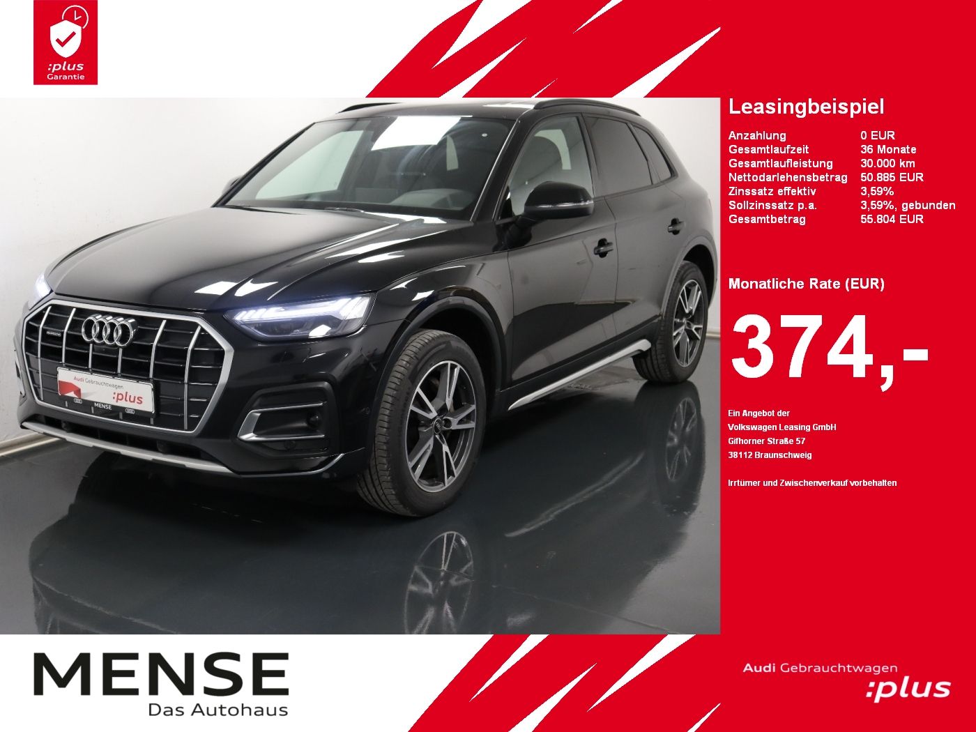 Audi Q5 45 TFSI quattro S tronic S line Matrix|AHK|LM