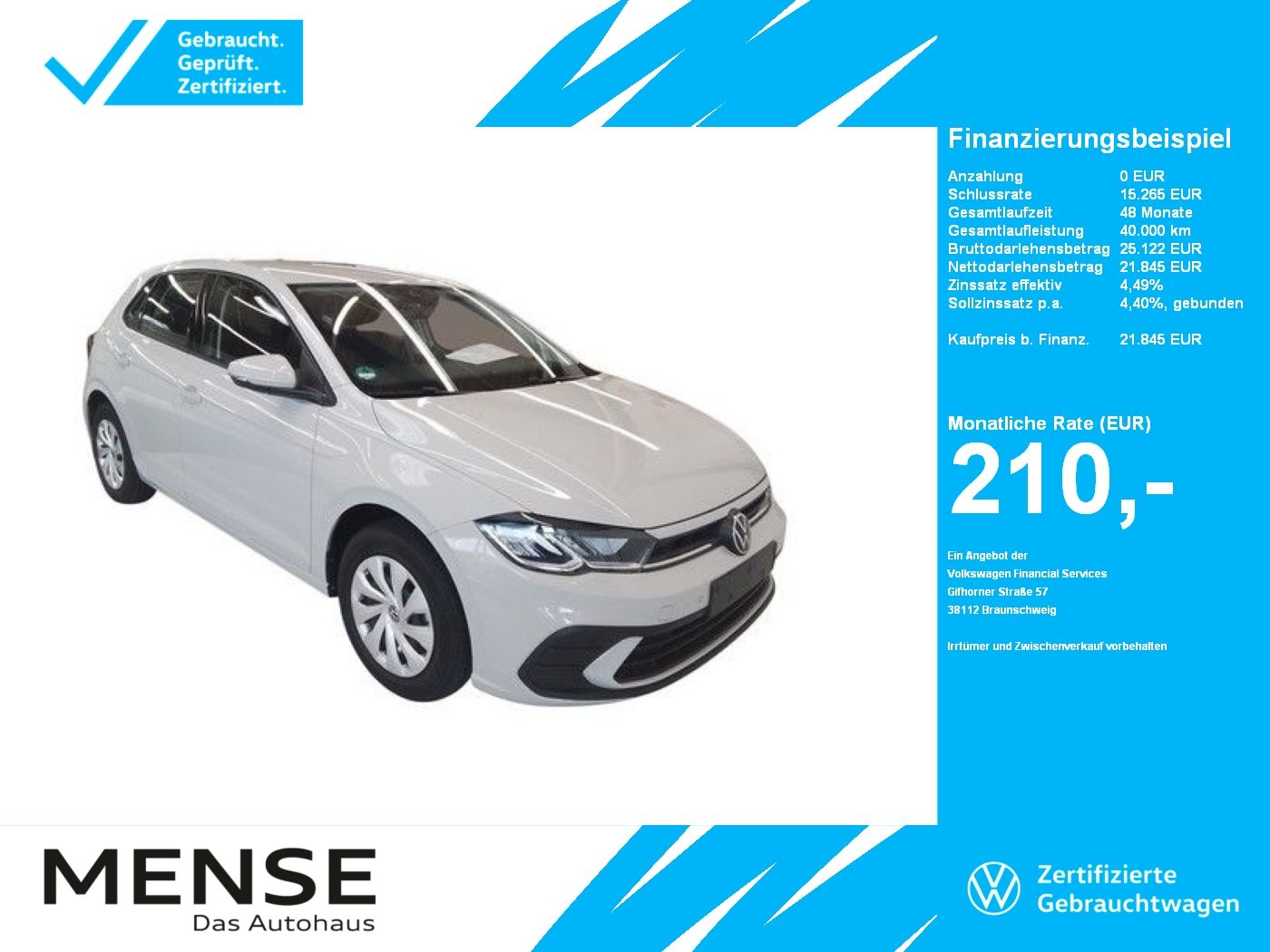 Volkswagen Polo 1.0 TSI Life DSG CarPlay|LED|Navi|VirtualCP