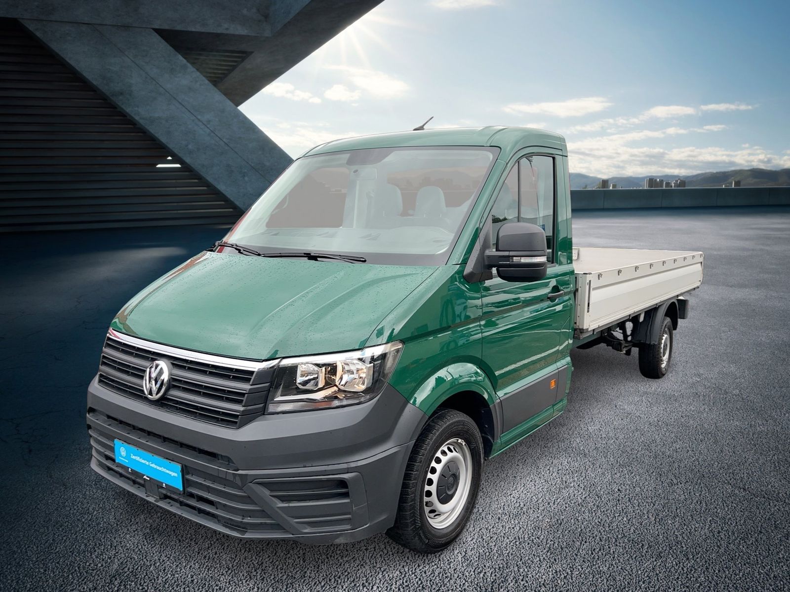 Fahrzeugabbildung Volkswagen Crafter 2.0 TDI RWD Pritsche 35 lang AHK|KlimaA
