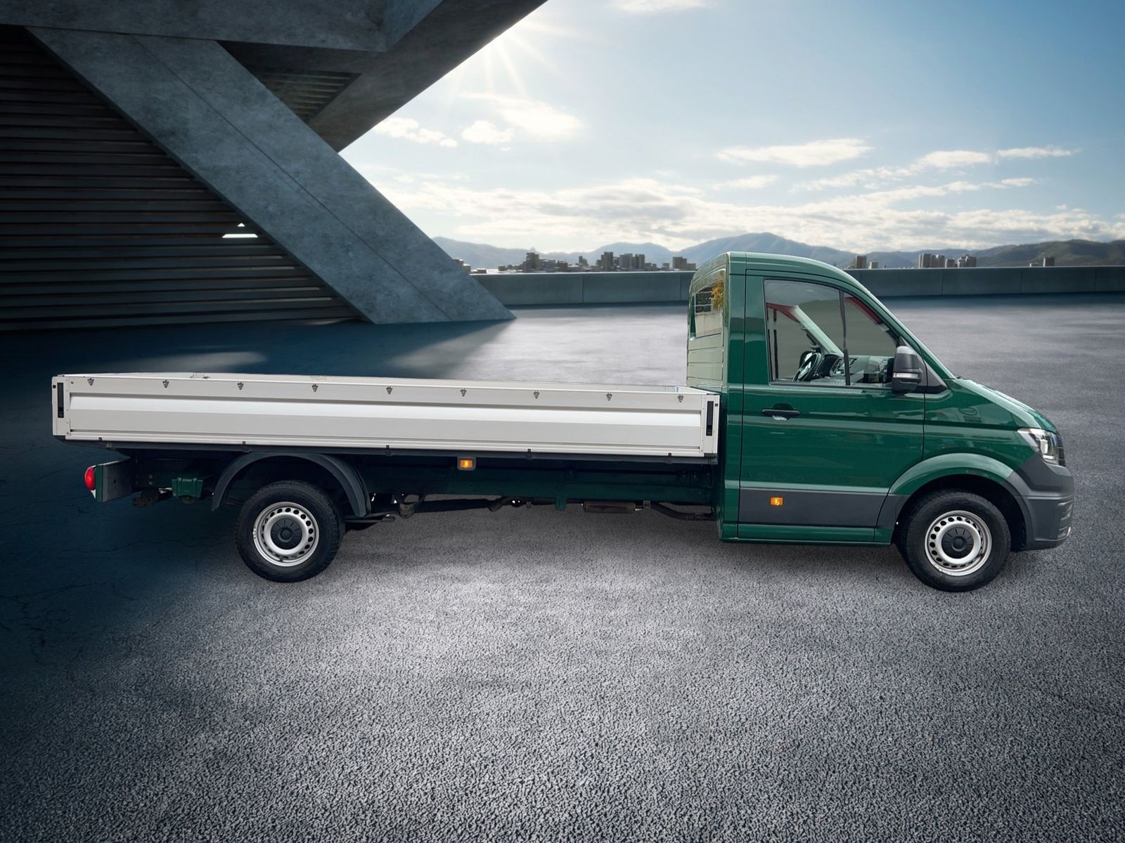 Fahrzeugabbildung Volkswagen Crafter 2.0 TDI RWD Pritsche 35 lang AHK|KlimaA
