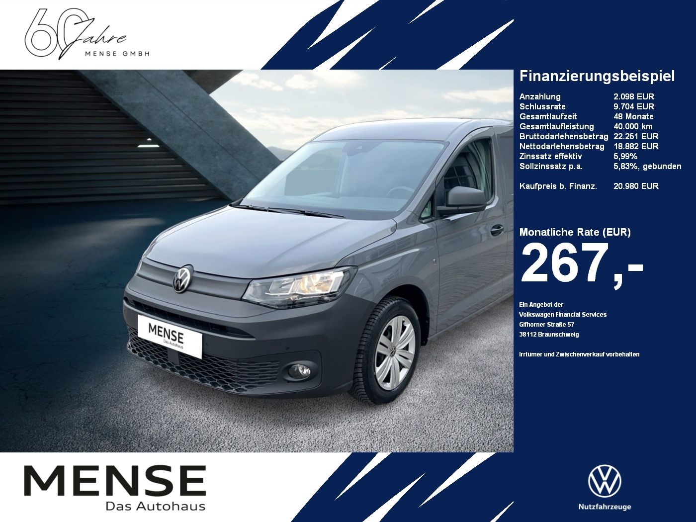 Volkswagen Caddy 2.0 TDI Cargo EcoProfi Maxi CarPlay|Kamera