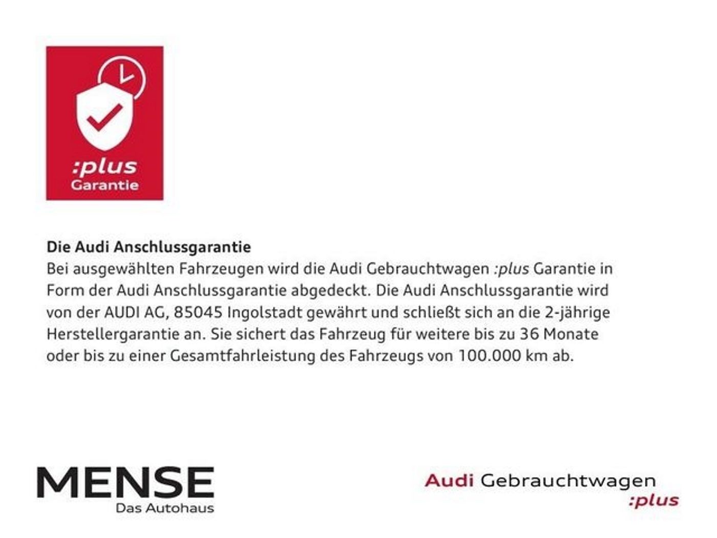 Fahrzeug autohaus mense Fahrzeugabbildung Audi A7 Sportback 55 TFSI quattro S tronic Matrix|AHK
