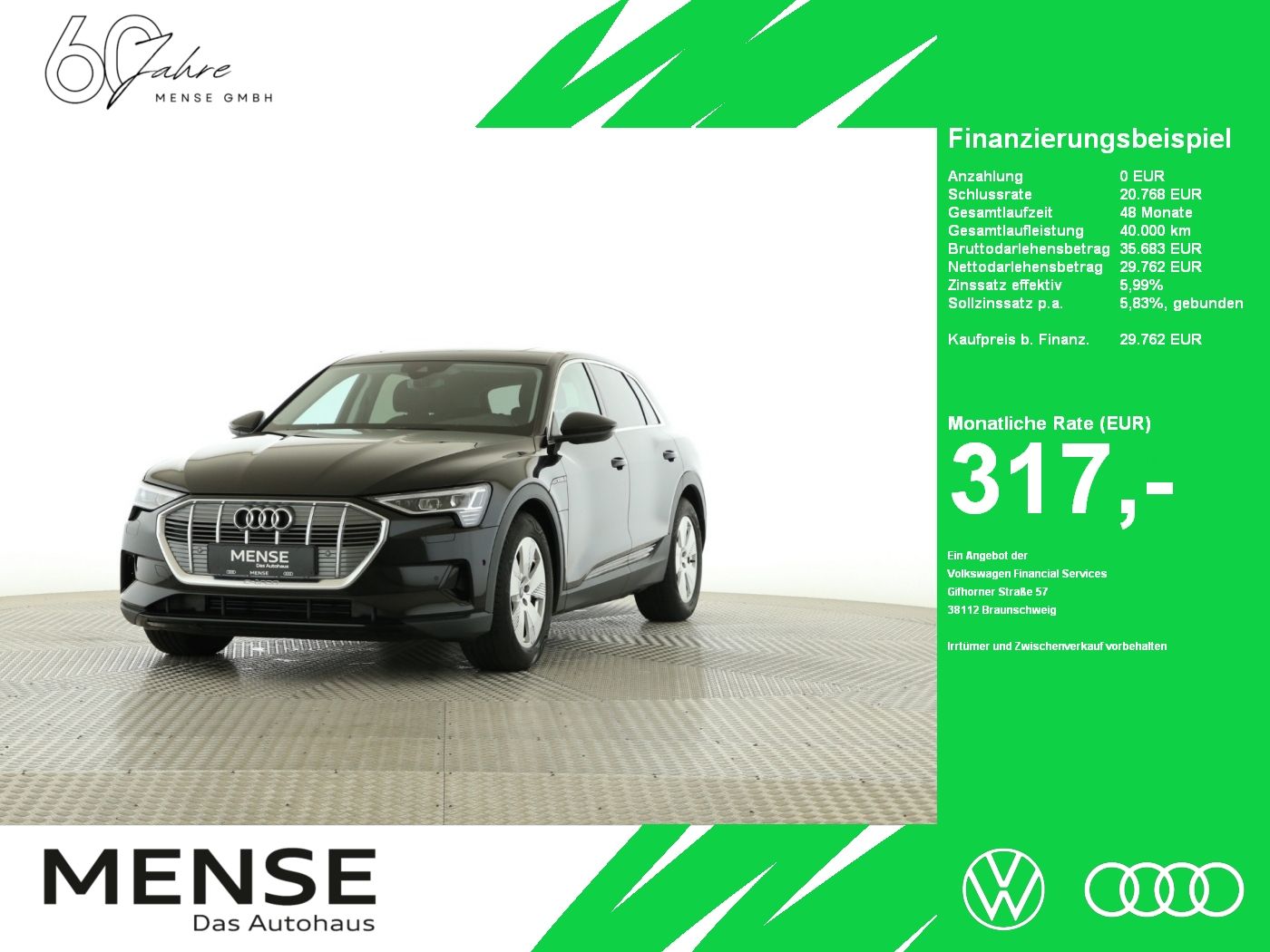 Audi e-tron 50 quattro advanced Luft|Pano|SD|Standhzg