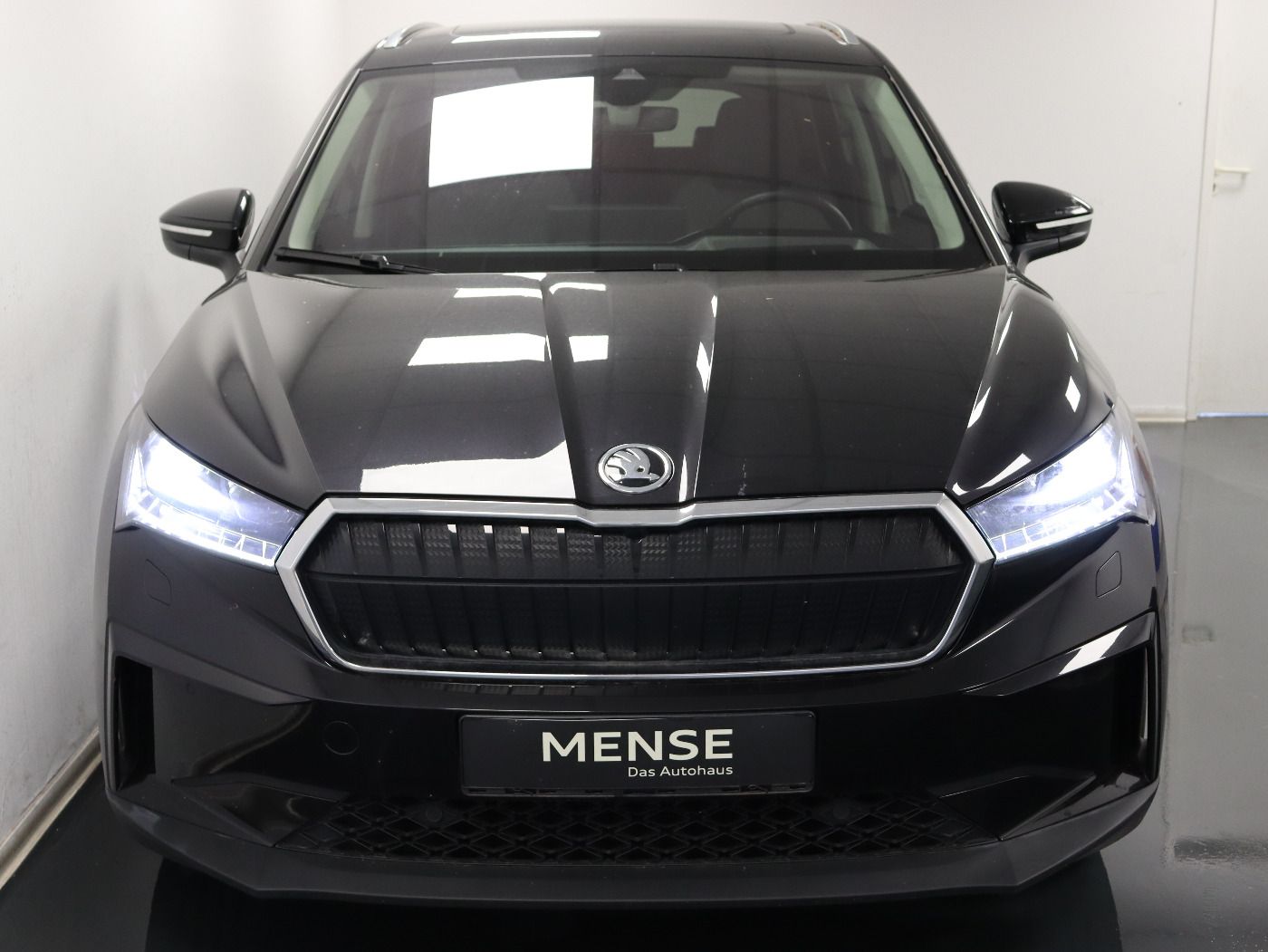 Fahrzeug autohaus mense Fahrzeugabbildung SKODA Enyaq iV 80 |Pano|4xSHZ|FLA|ACC|WPumpe|HUD|SpurH