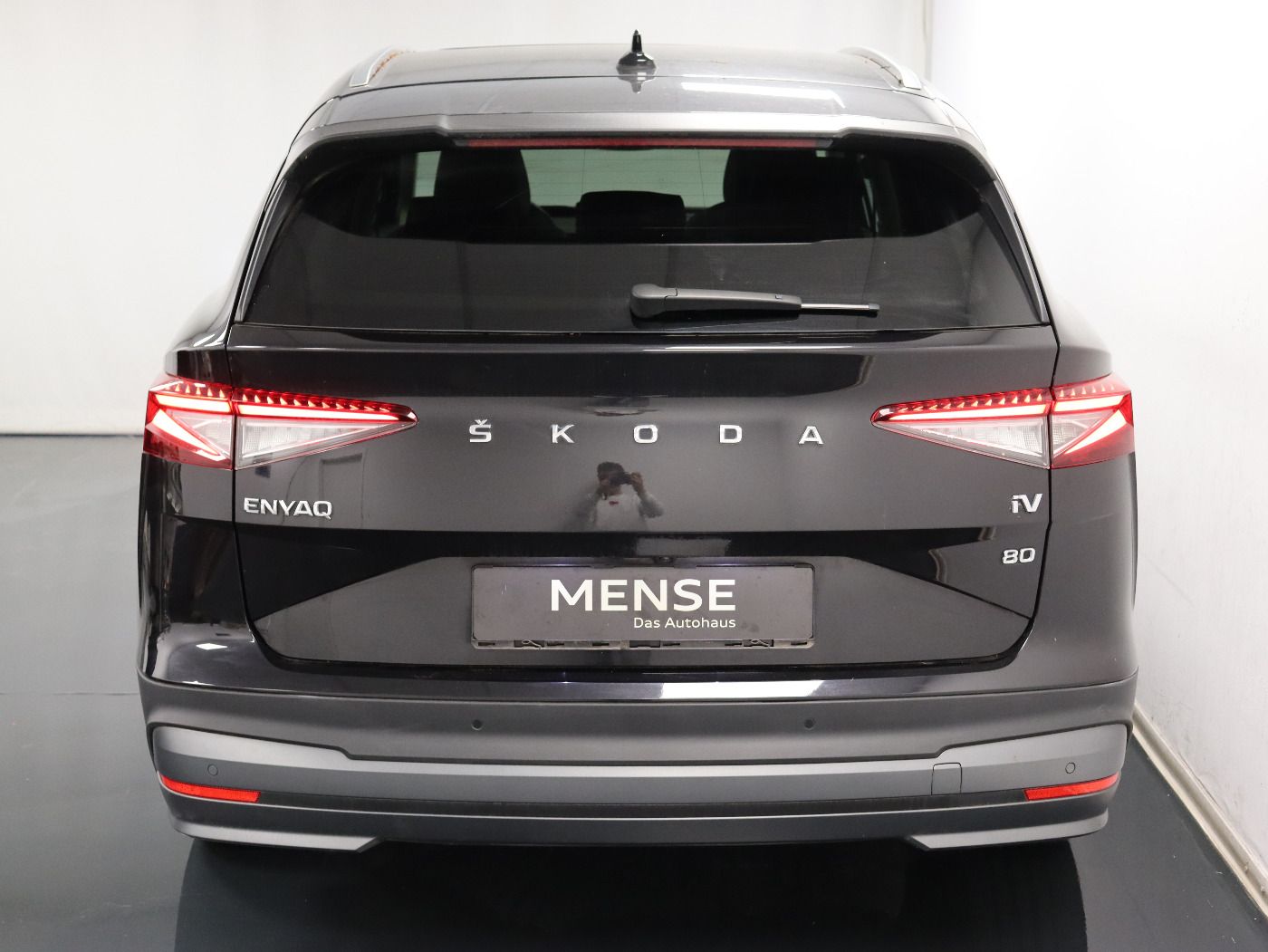 Fahrzeug autohaus mense Fahrzeugabbildung SKODA Enyaq iV 80 |Pano|4xSHZ|FLA|ACC|WPumpe|HUD|SpurH