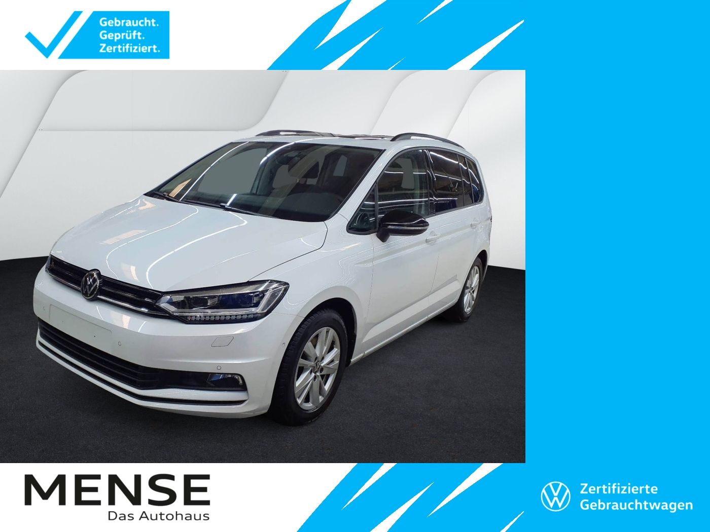 Fahrzeuge PKW autohaus mense Volkswagen Touran 1.5 TSI DSG Highline CarPlay|AHK|Pano|SD