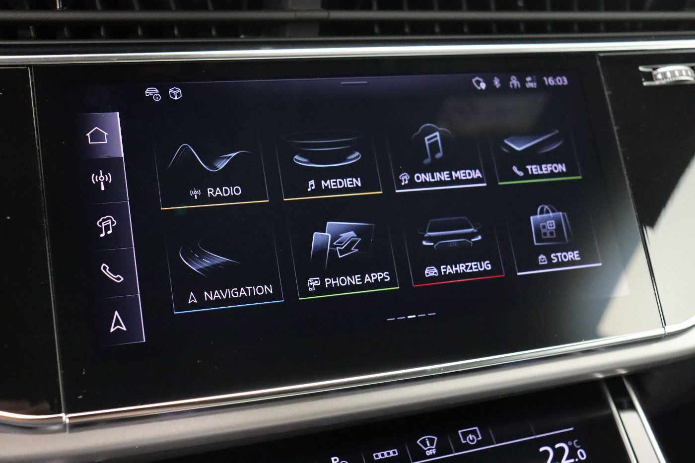 Fahrzeug autohaus mense Fahrzeugabbildung Audi Q8 45 TDI quattro tiptronic S line Matrix|AHK|LM