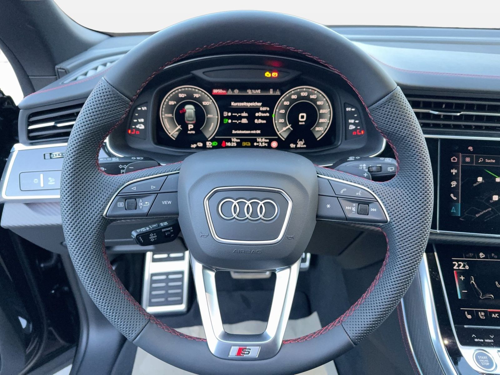 Fahrzeugabbildung Audi Q8 TFSIe S line business Matrix|Pano|HUD|