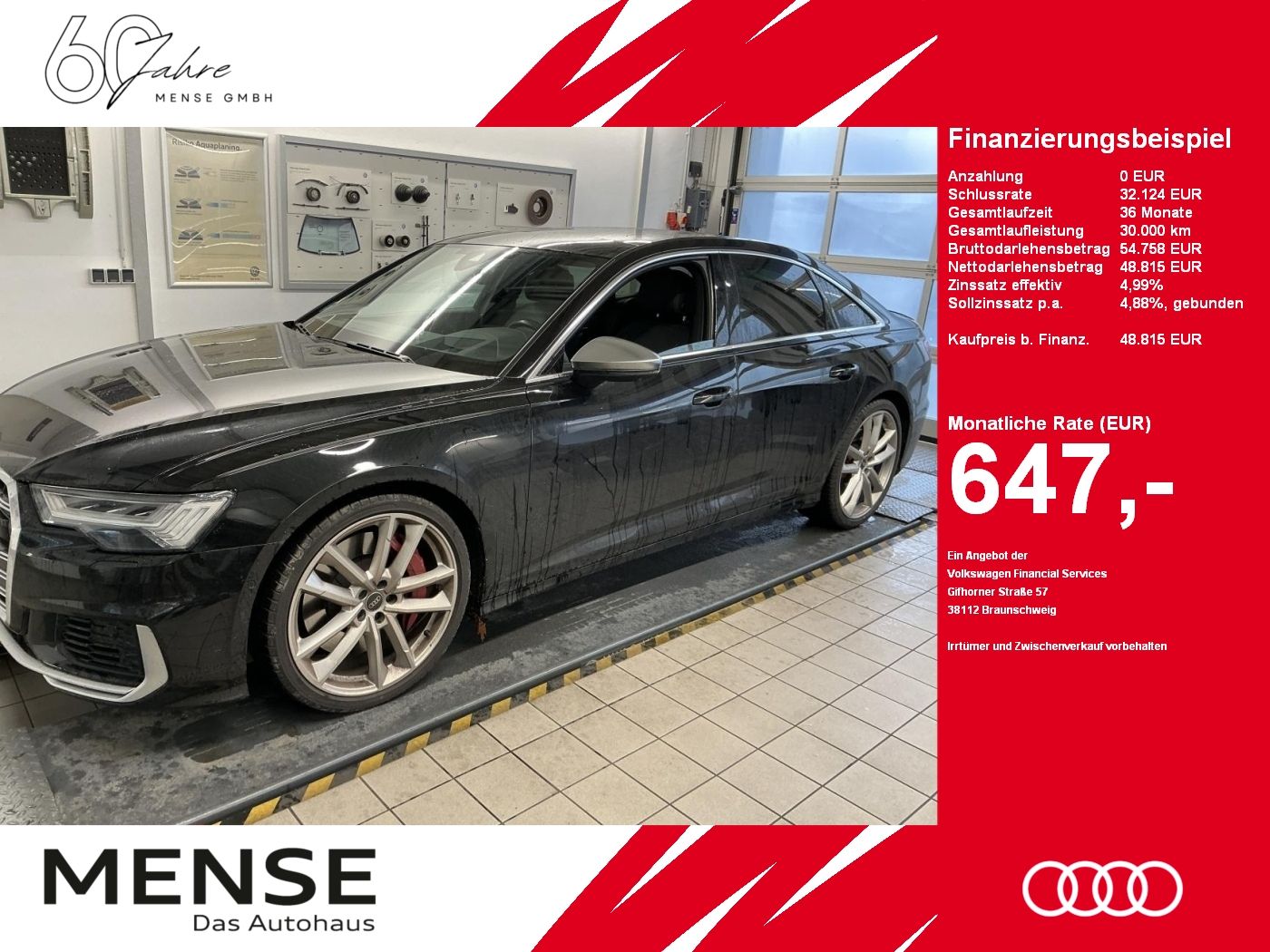 Audi S6 Limousine B&O