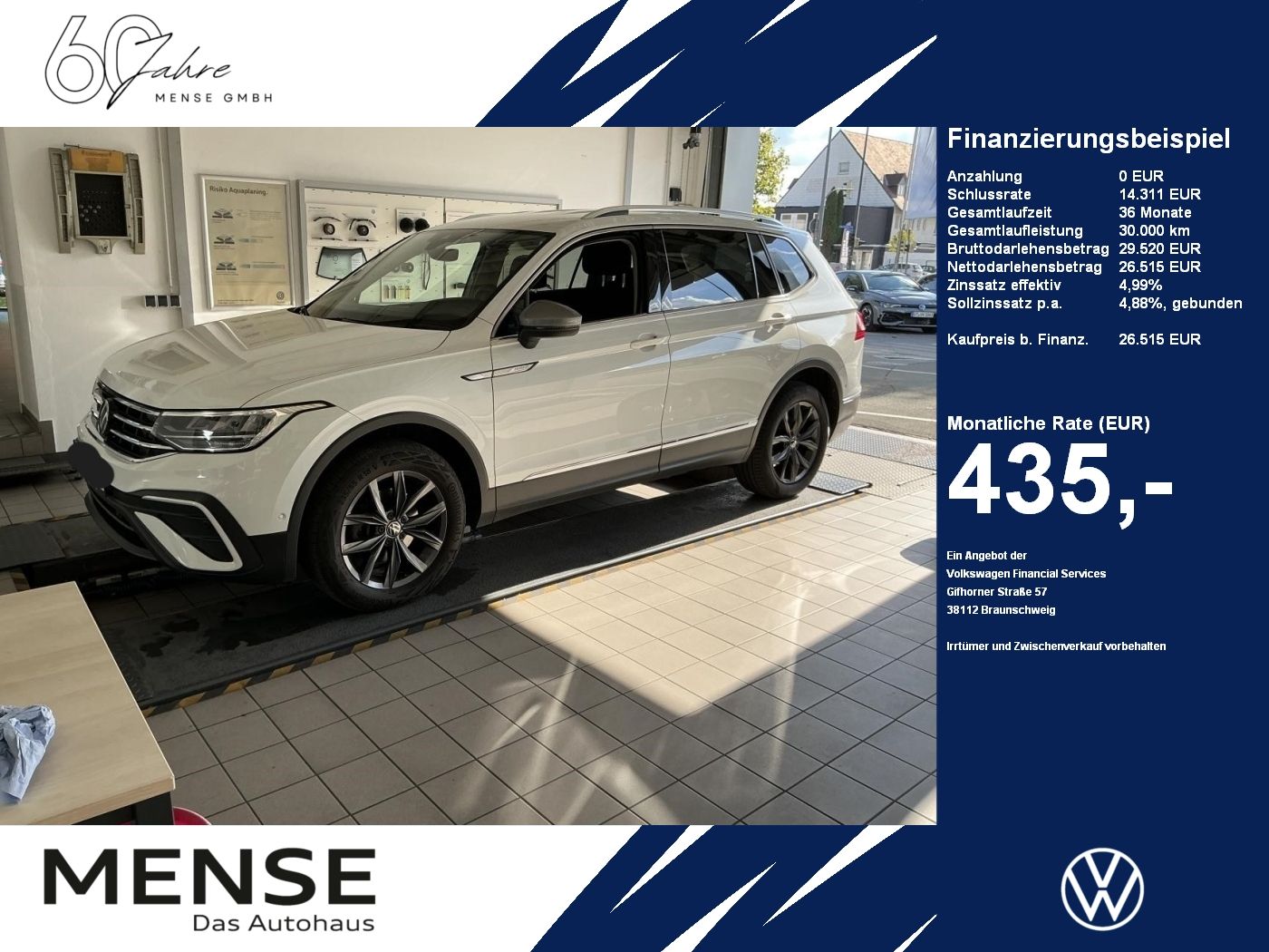 Volkswagen Tiguan Allspace 2.0 TDI DSG Life