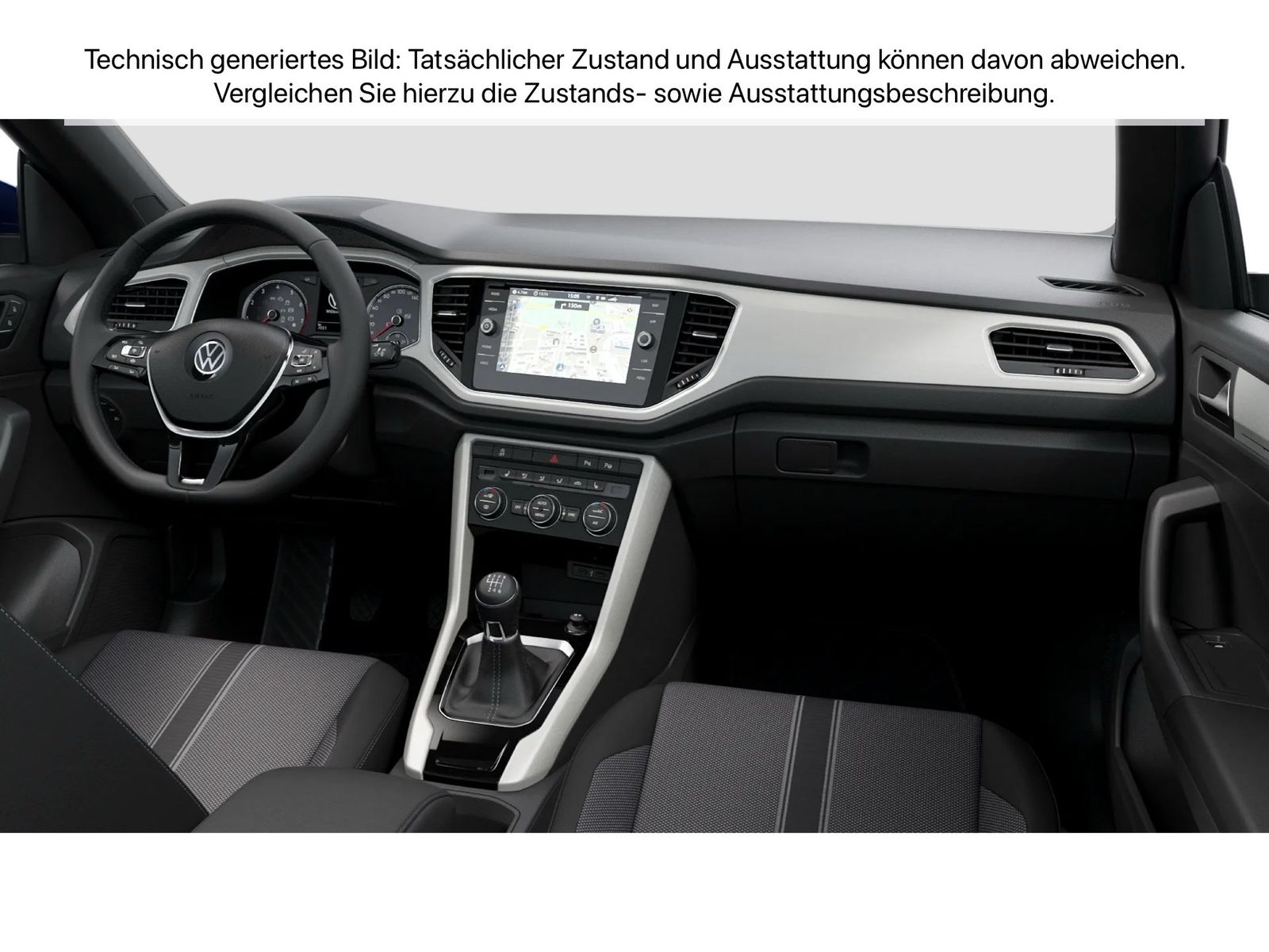 Fahrzeug autohaus mense Fahrzeugabbildung Volkswagen T-Roc Cabriolet 1.5 TSI Style - mit KI generiert/bearbeitet