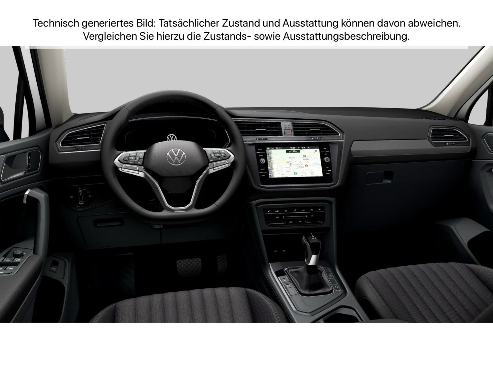 Fahrzeugabbildung Volkswagen Tiguan Allspace 2.0 TDI DSG Life ACC|LED|Navi|LM - mit KI generiert/bearbeitet
