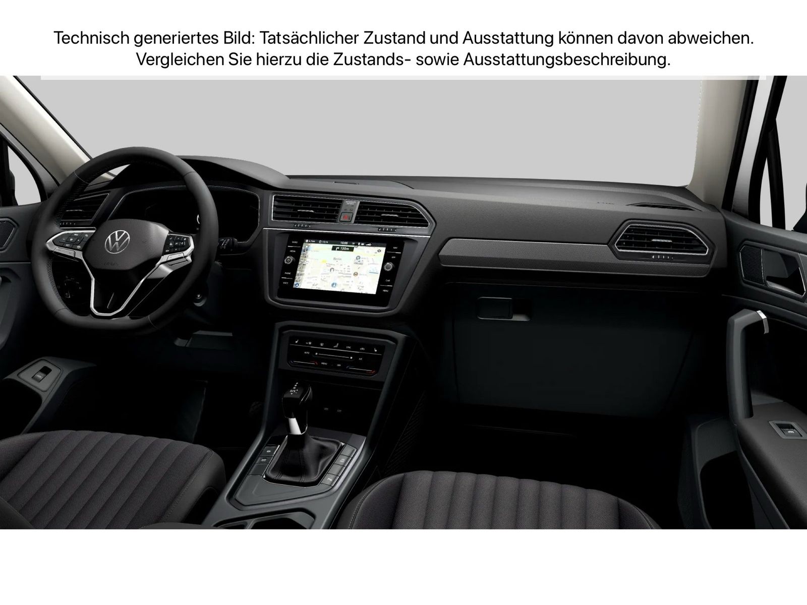 Fahrzeugabbildung Volkswagen Tiguan Allspace 2.0 TDI DSG Life ACC|LED|Navi|LM - mit KI generiert/bearbeitet