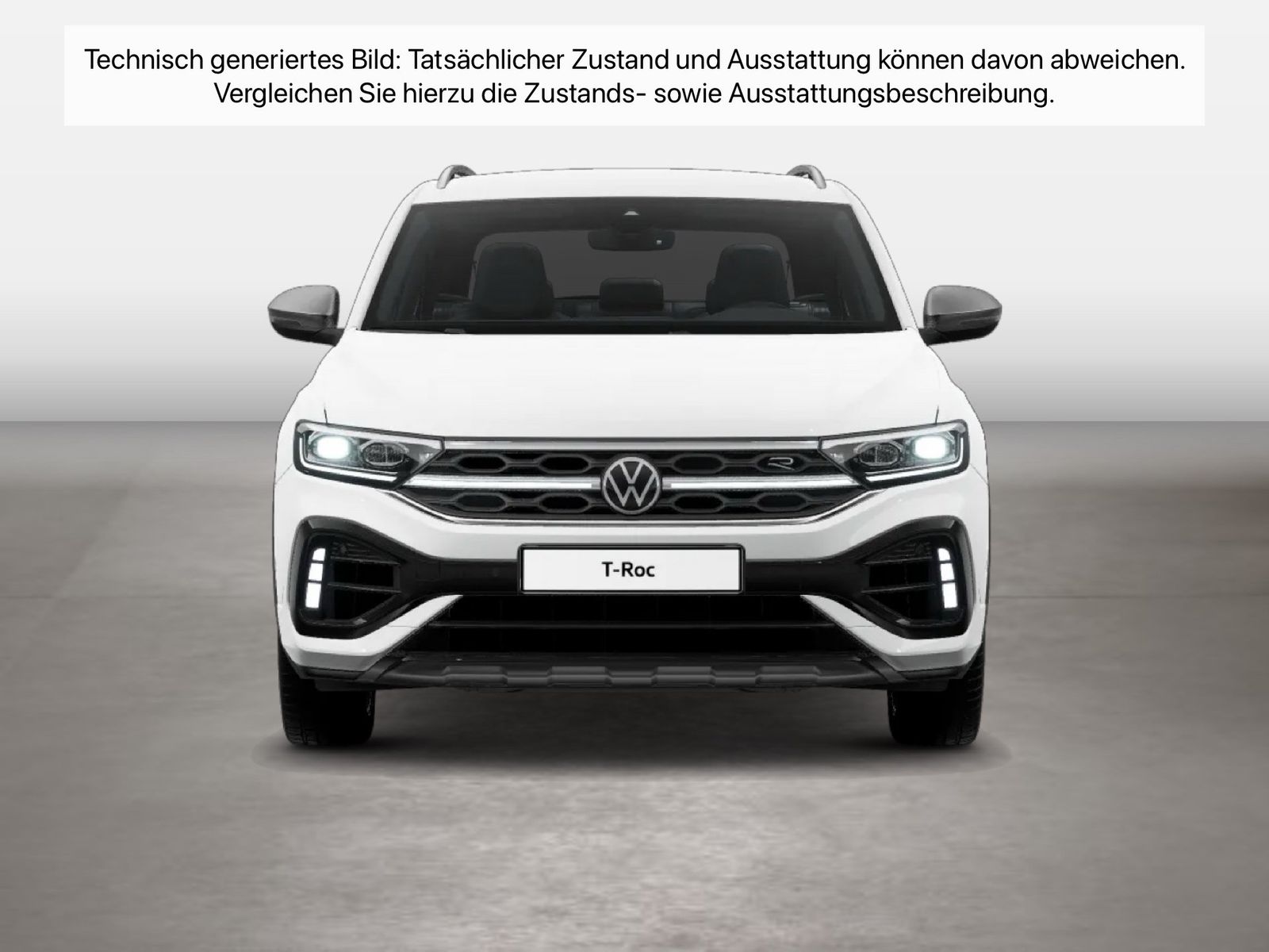 Fahrzeugabbildung Volkswagen T-Roc R 4-motion IQ.Light Matrix CarPlay ACC LED - mit KI generiert/bearbeitet