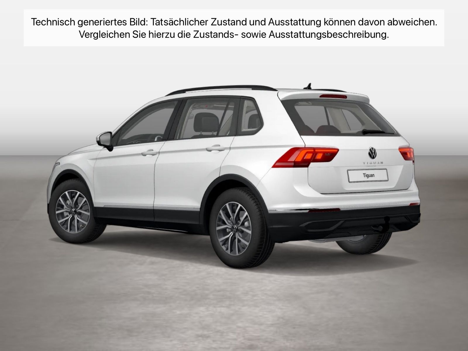 Fahrzeug autohaus mense Fahrzeugabbildung Volkswagen Tiguan 2.0 TDI DSG Life AHK ACC LED Navi KeyLess - mit KI generiert/bearbeitet
