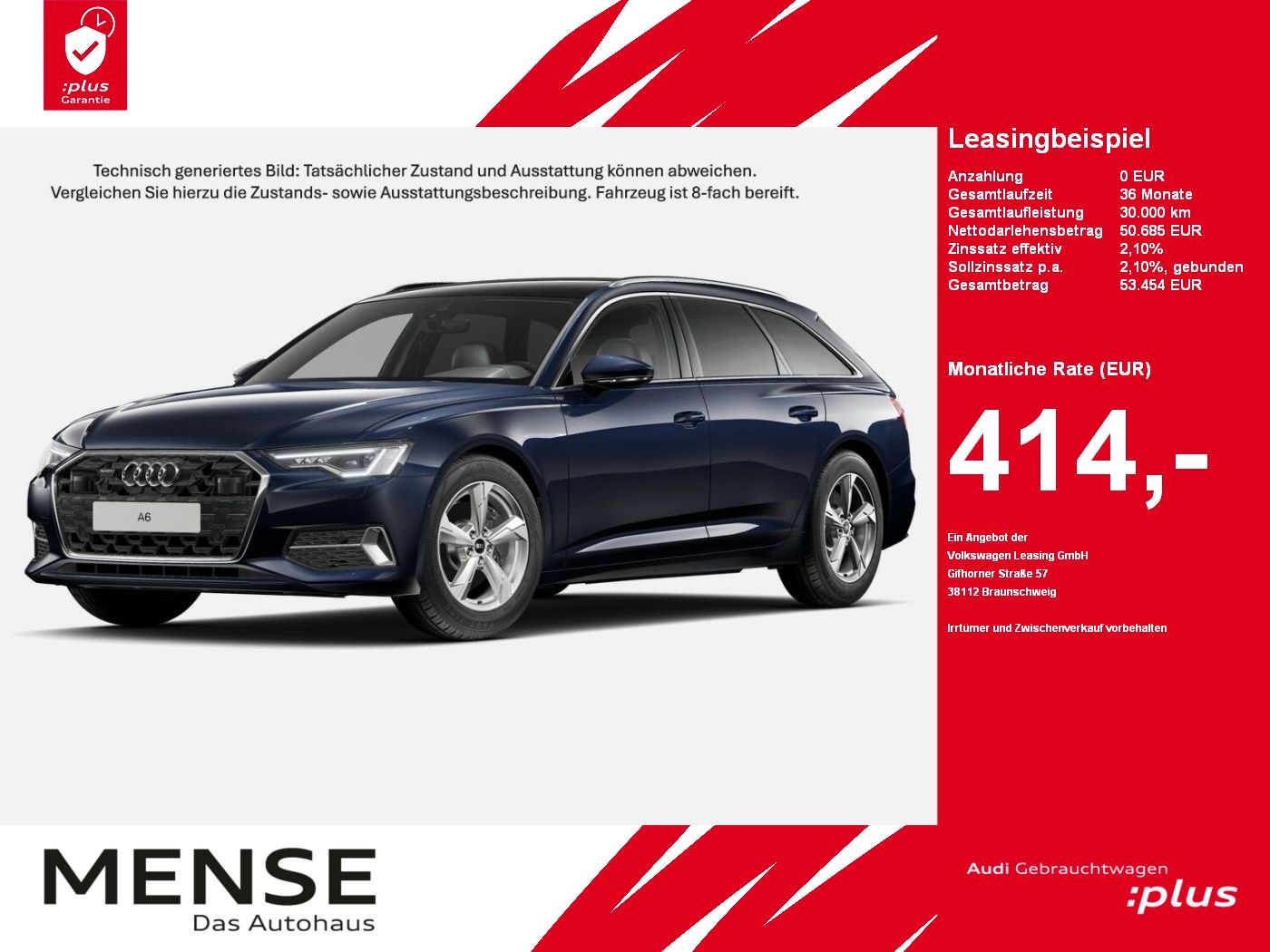 Audi A6 Avant Sport 45 TFSI quattro S tronic Advanced