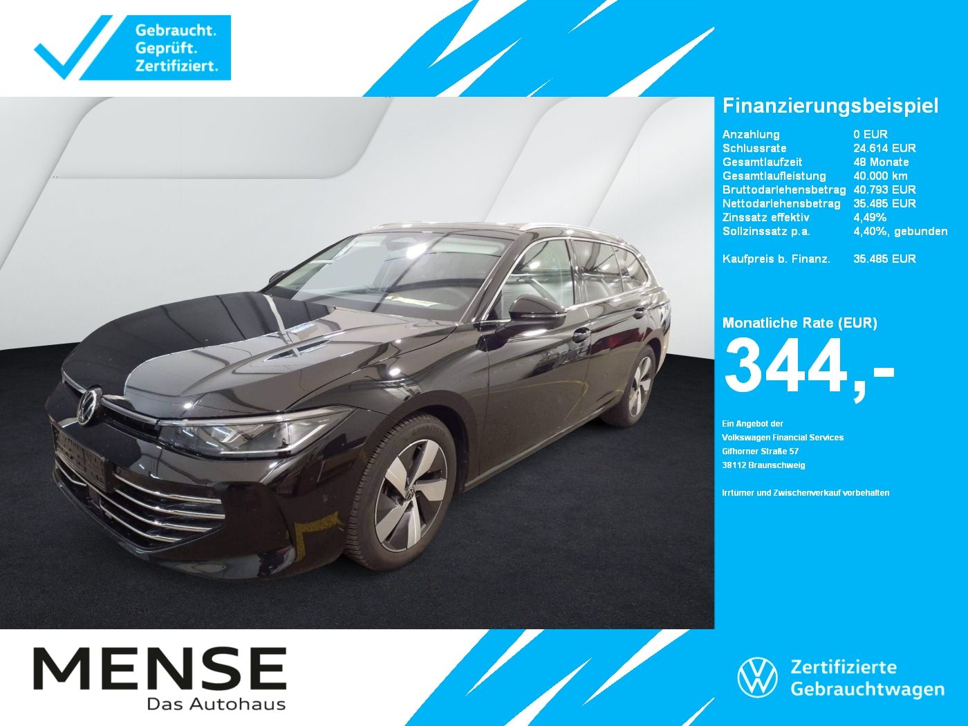 Volkswagen Passat Variant 2.0 TDI DSG Elegance IQ.Light|AHK