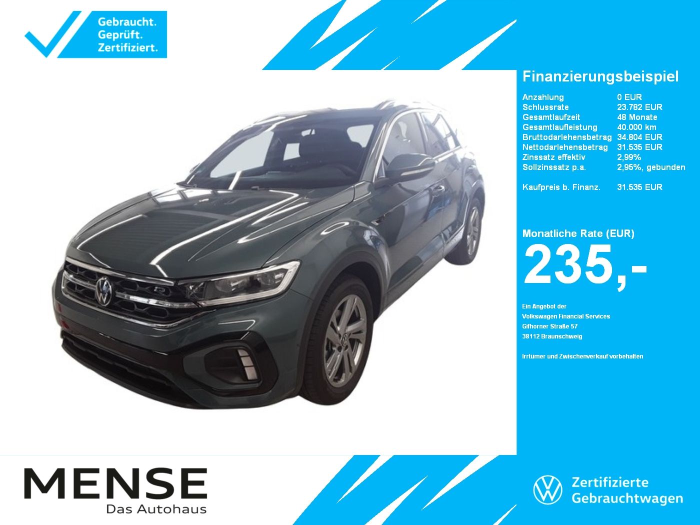 Volkswagen T-Roc 1.5 TSI R-Line CarPlay|AHK|Standhzg|ACC|LM