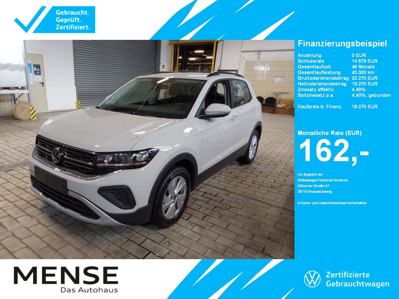 Volkswagen T-Cross 1.0 TSI Life CarPlay|ACC|LED|VirtualCP