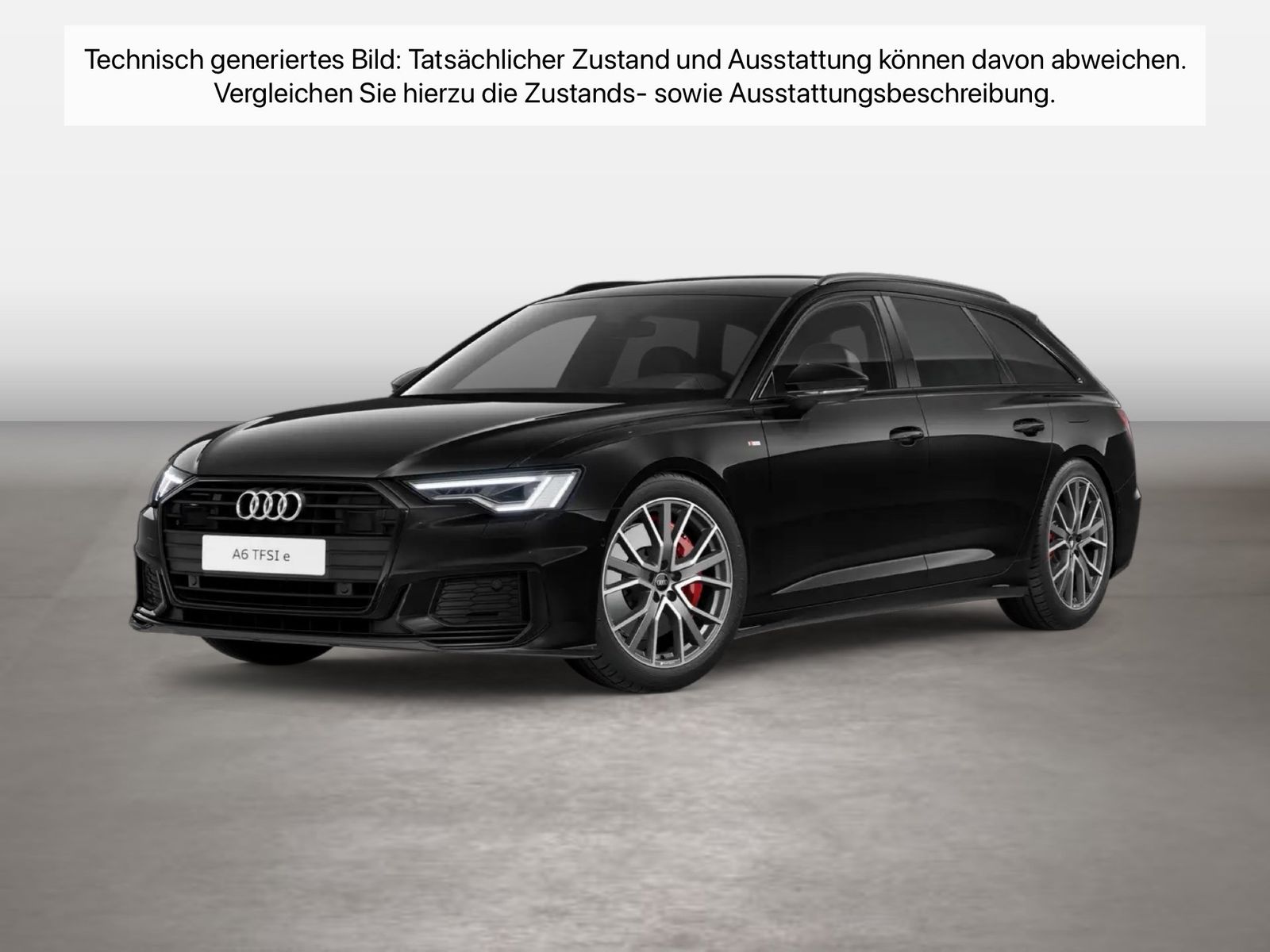 Fahrzeugabbildung Audi A6 Avant 55 TFSIe quattro S-Line Matrix AHK ACC - mit KI generiert/bearbeitet