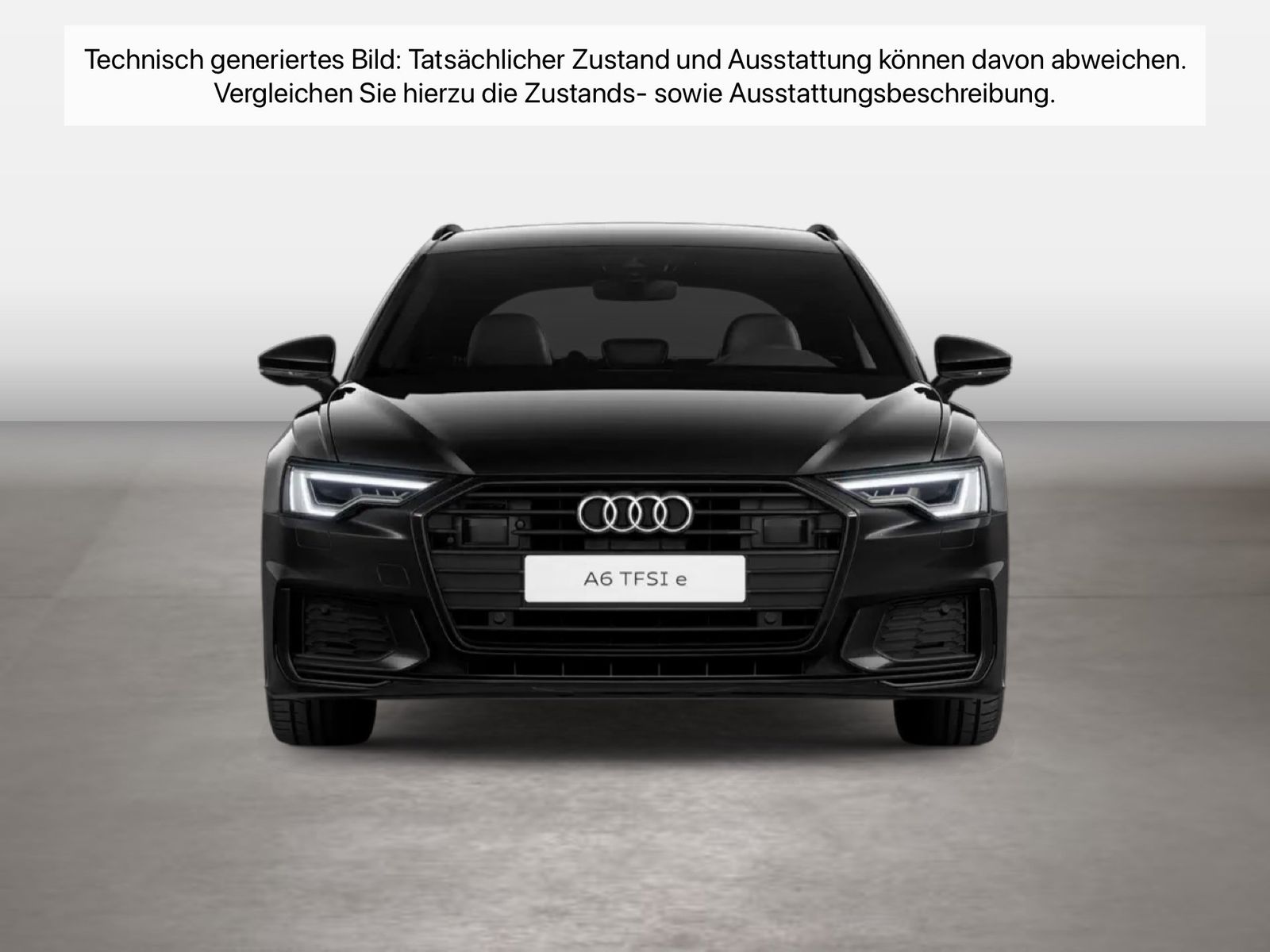 Fahrzeugabbildung Audi A6 Avant 55 TFSIe quattro S-Line Matrix AHK ACC - mit KI generiert/bearbeitet