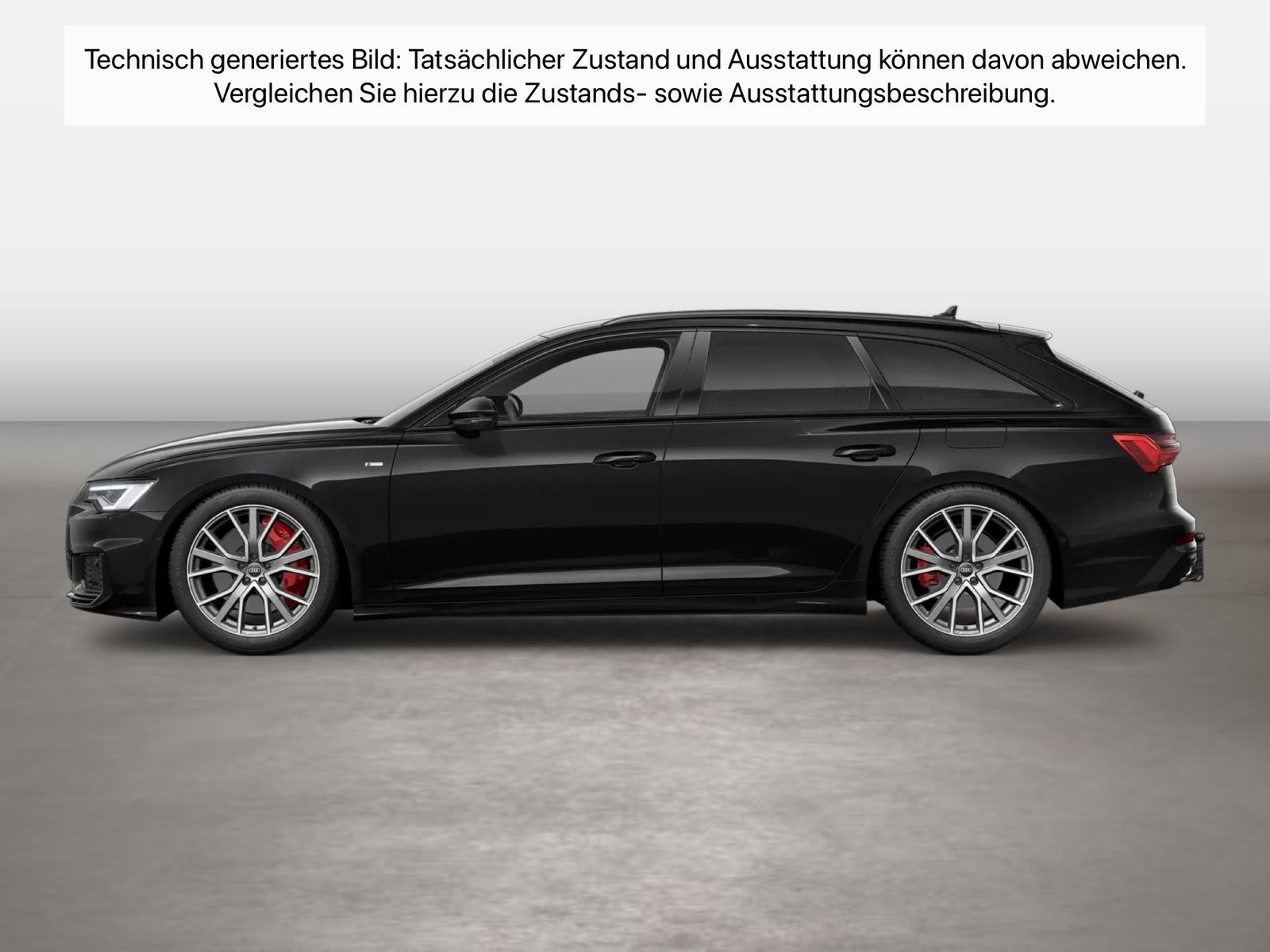 Fahrzeugabbildung Audi A6 Avant 55 TFSIe quattro S-Line Matrix AHK ACC - mit KI generiert/bearbeitet