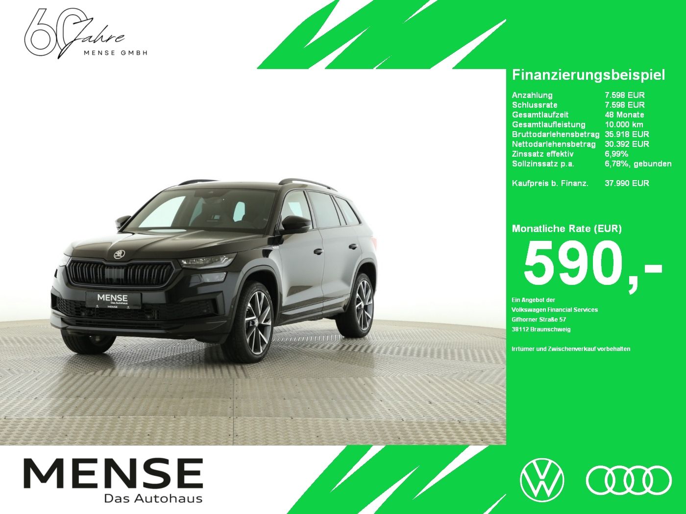 SKODA Kodiaq 2.0 TDI Sportline AHK|Standhzg|4xSHZG|ACC