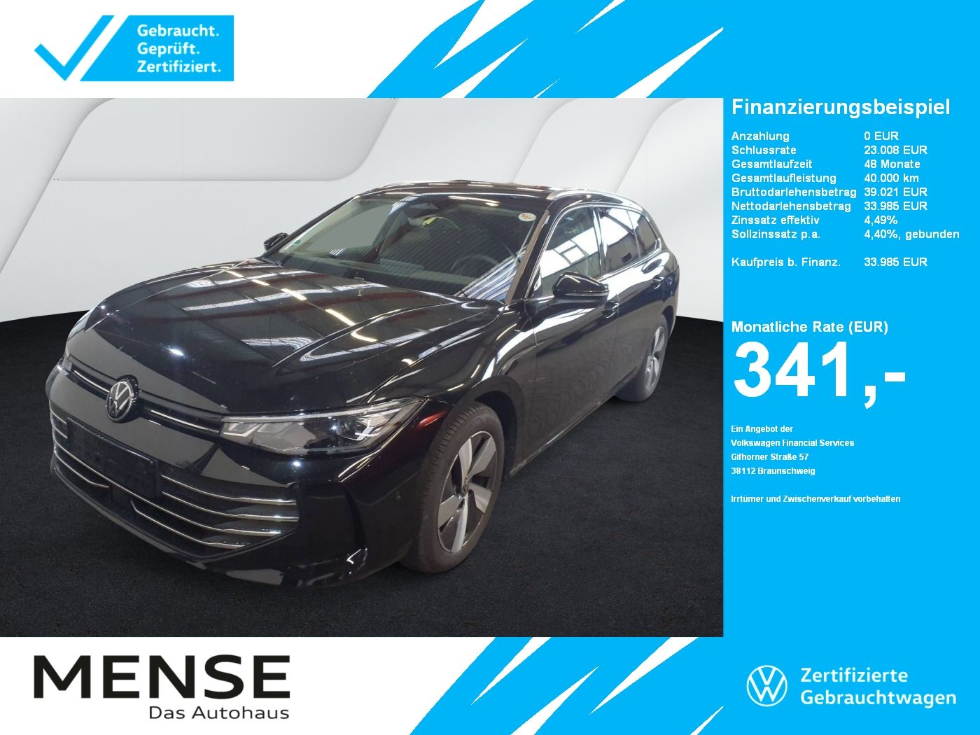 Volkswagen Passat Variant 2.0 TDI DSG Business CarPlay|AHK