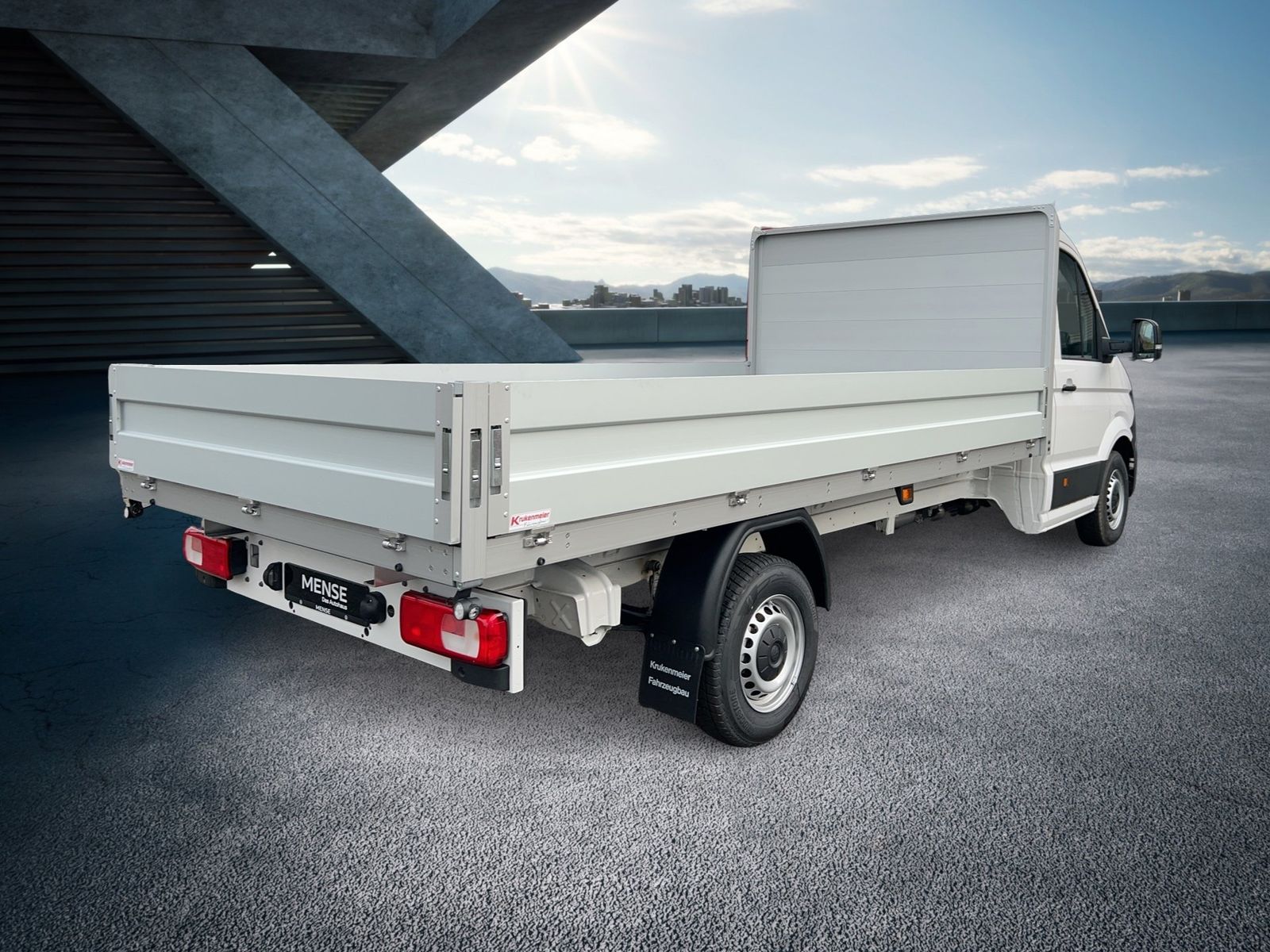 Fahrzeugabbildung Volkswagen Crafter 35 Pritsche EK LR103 kW Front 6-Gang