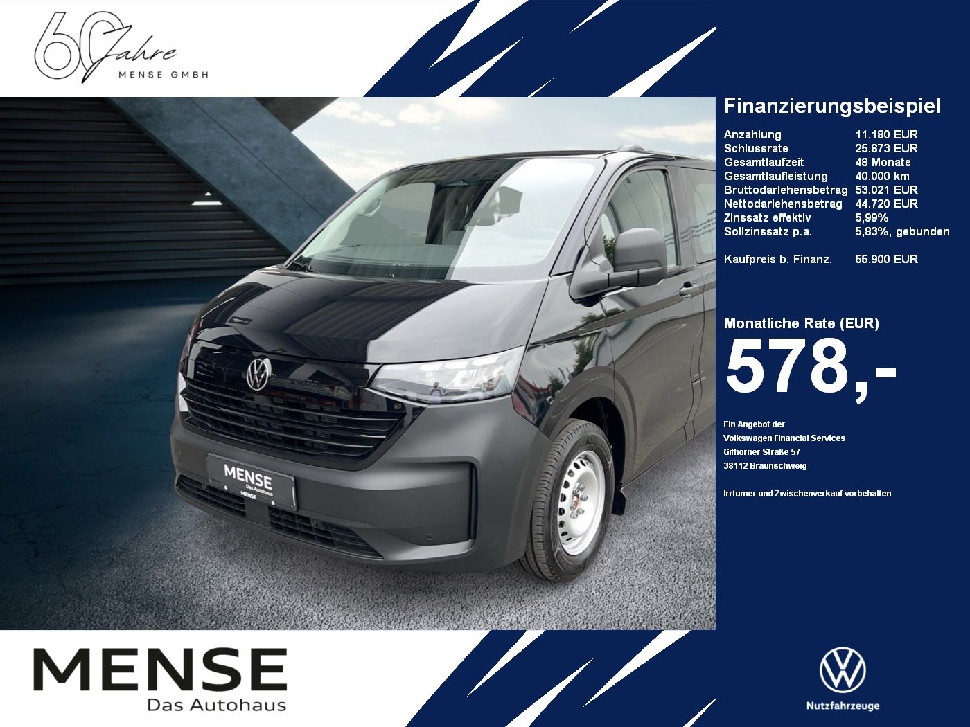 Fahrzeuge PKW autohaus mense Volkswagen NFZ Transporter Kasten Plus TDI 110 kW LR 6-Gang