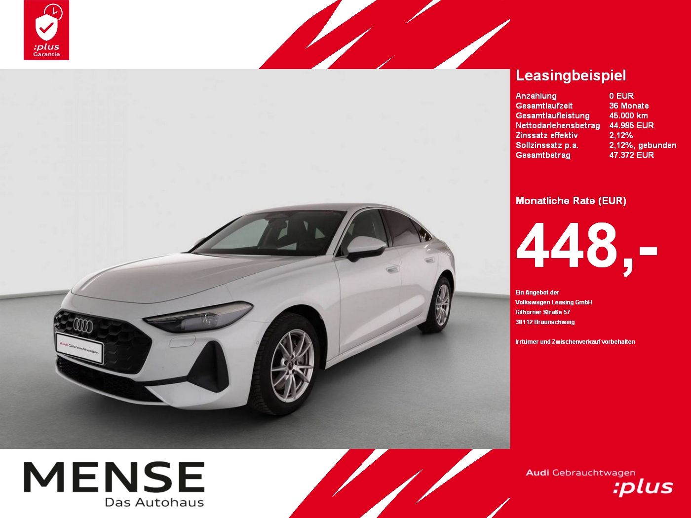 Fahrzeuge PKW autohaus mense Audi A5 Limousine 2.0 TDI S tronic ACC|Navi|VirtualCP