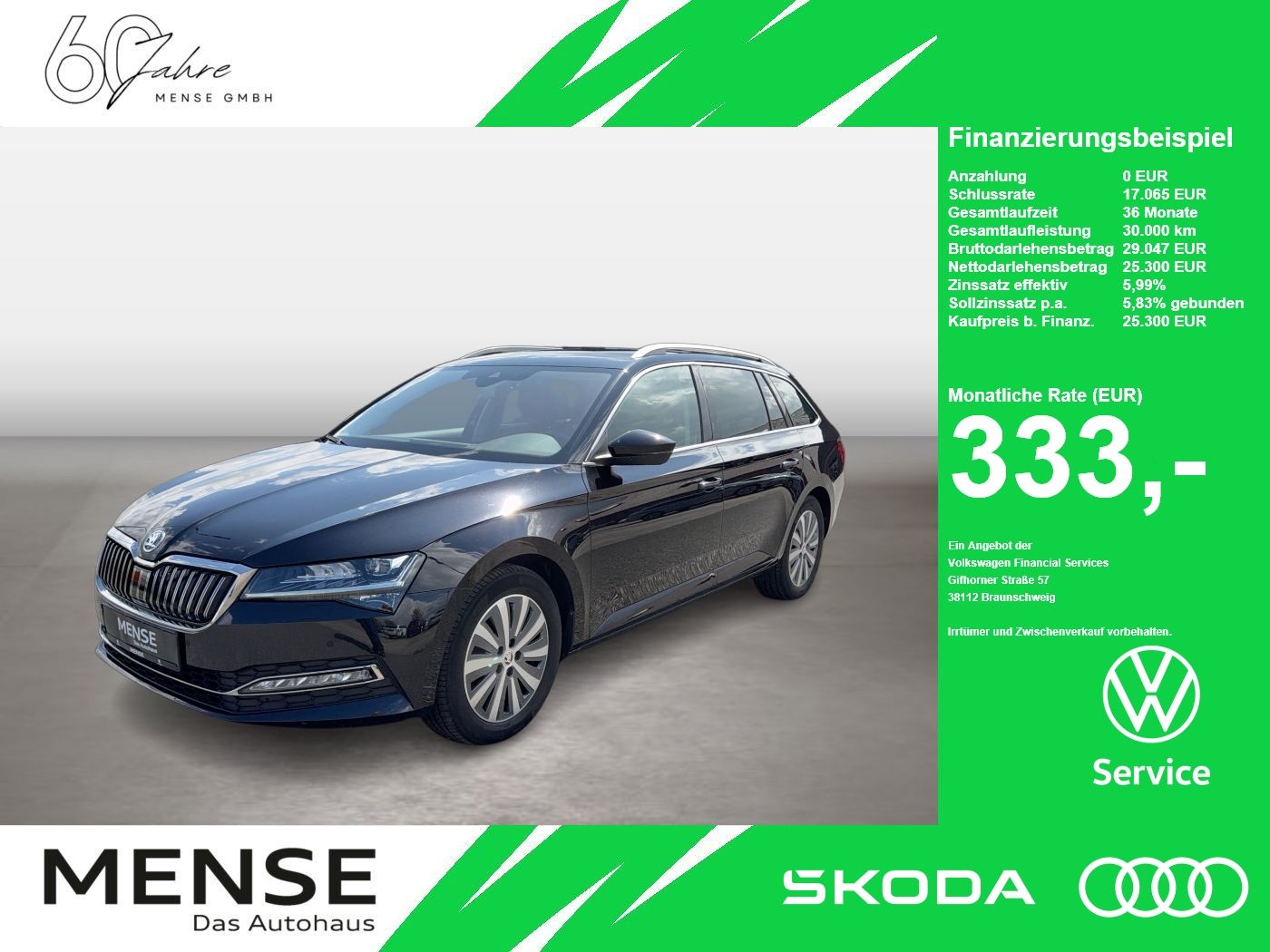 Fahrzeugabbildung SKODA Superb Combi Style 2.0l TDI 110kW 7-Gang-DSG AHK - mit KI generiert/bearbeitet